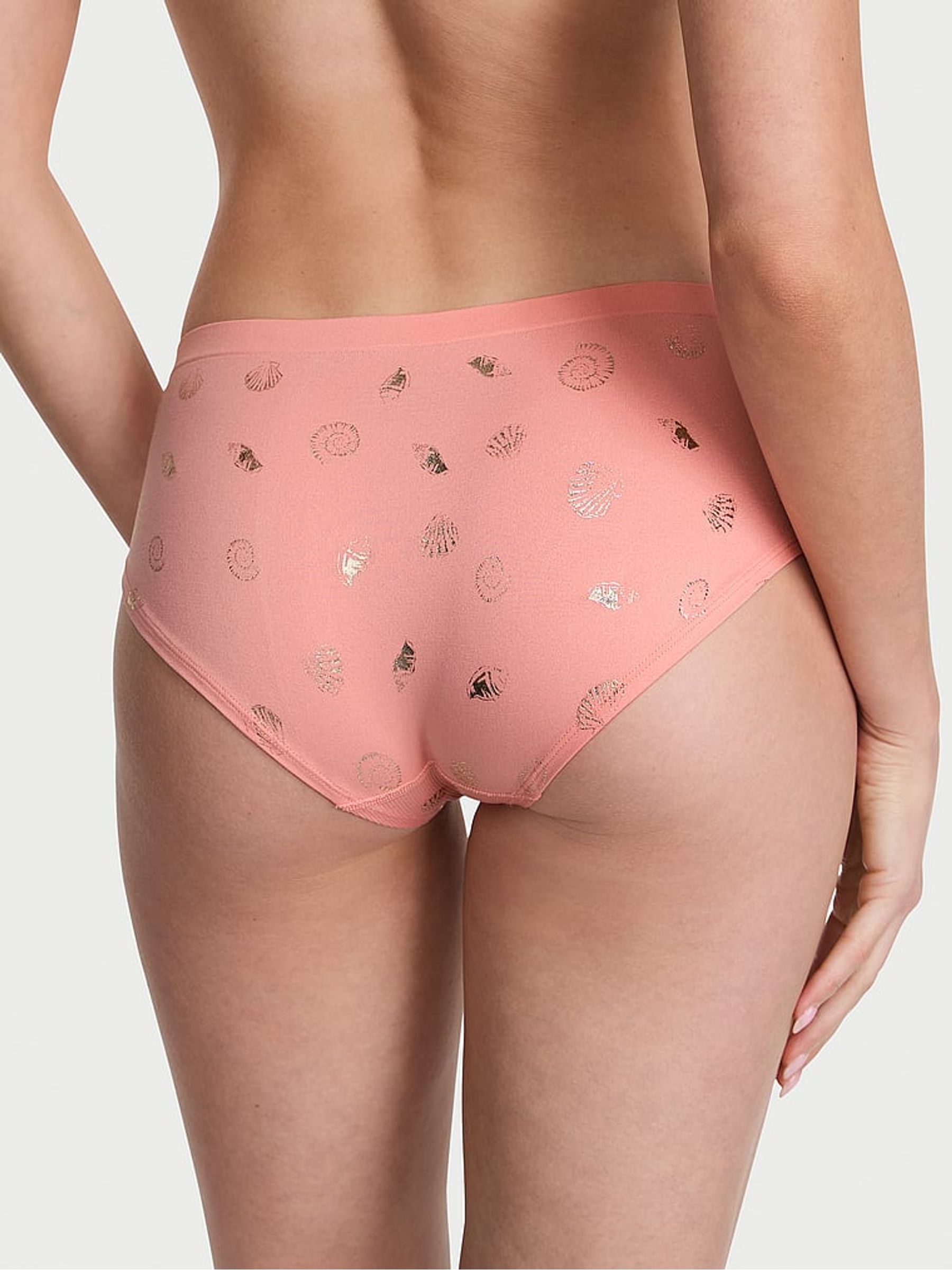Peachy Orange Hipster Knickers - Image 2 of 2