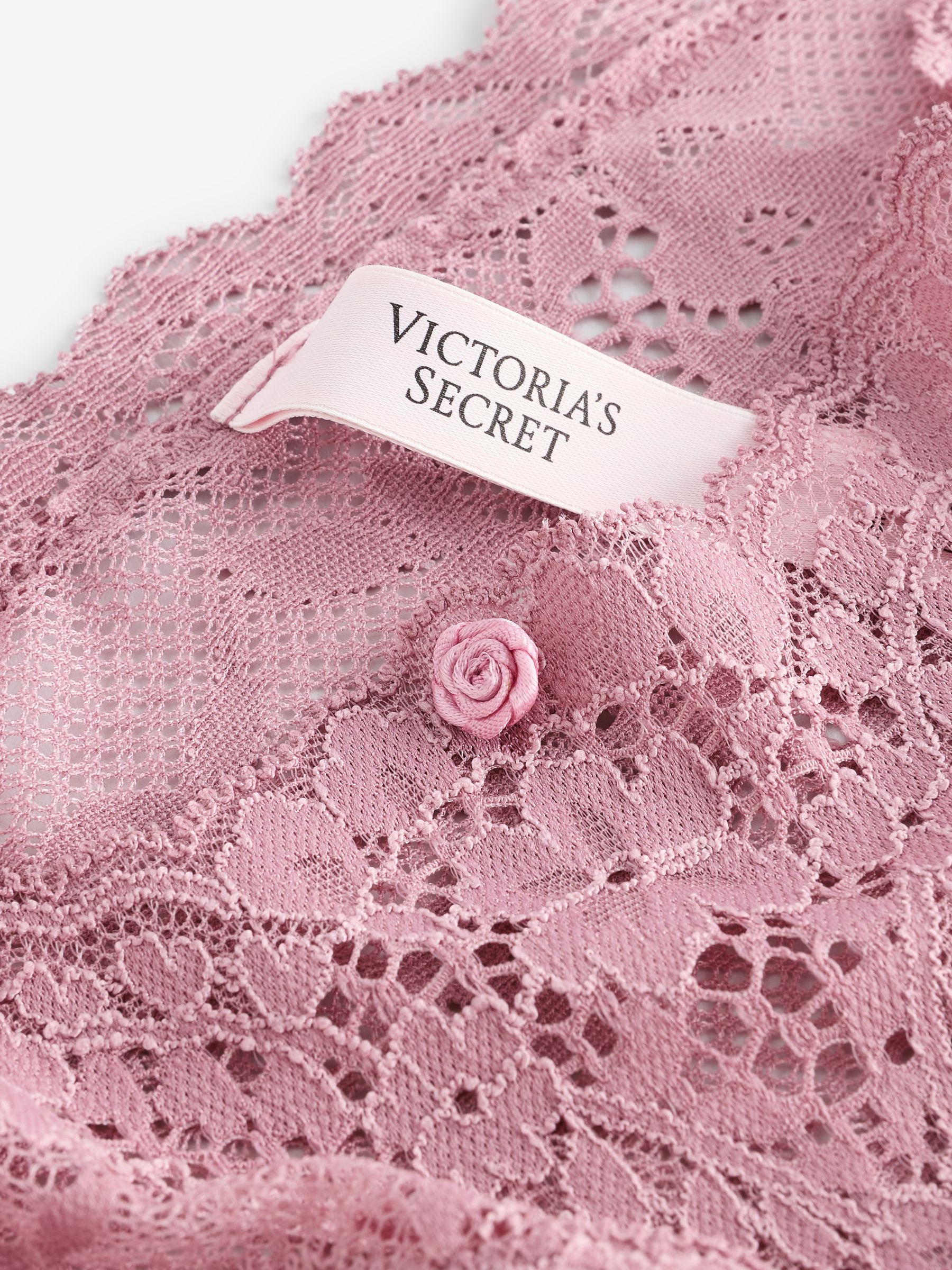 Rose Pink Hipster Lace Knickers - Image 2 of 3