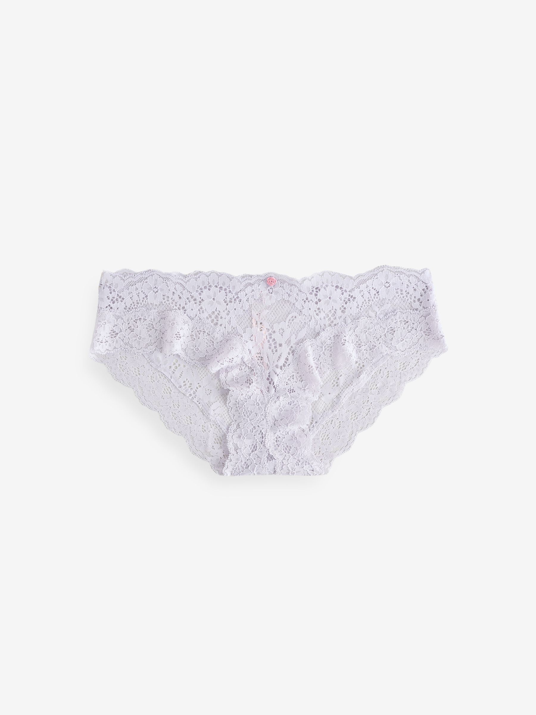 Feather Purple Hipster Lace Knickers - Image 1 of 3