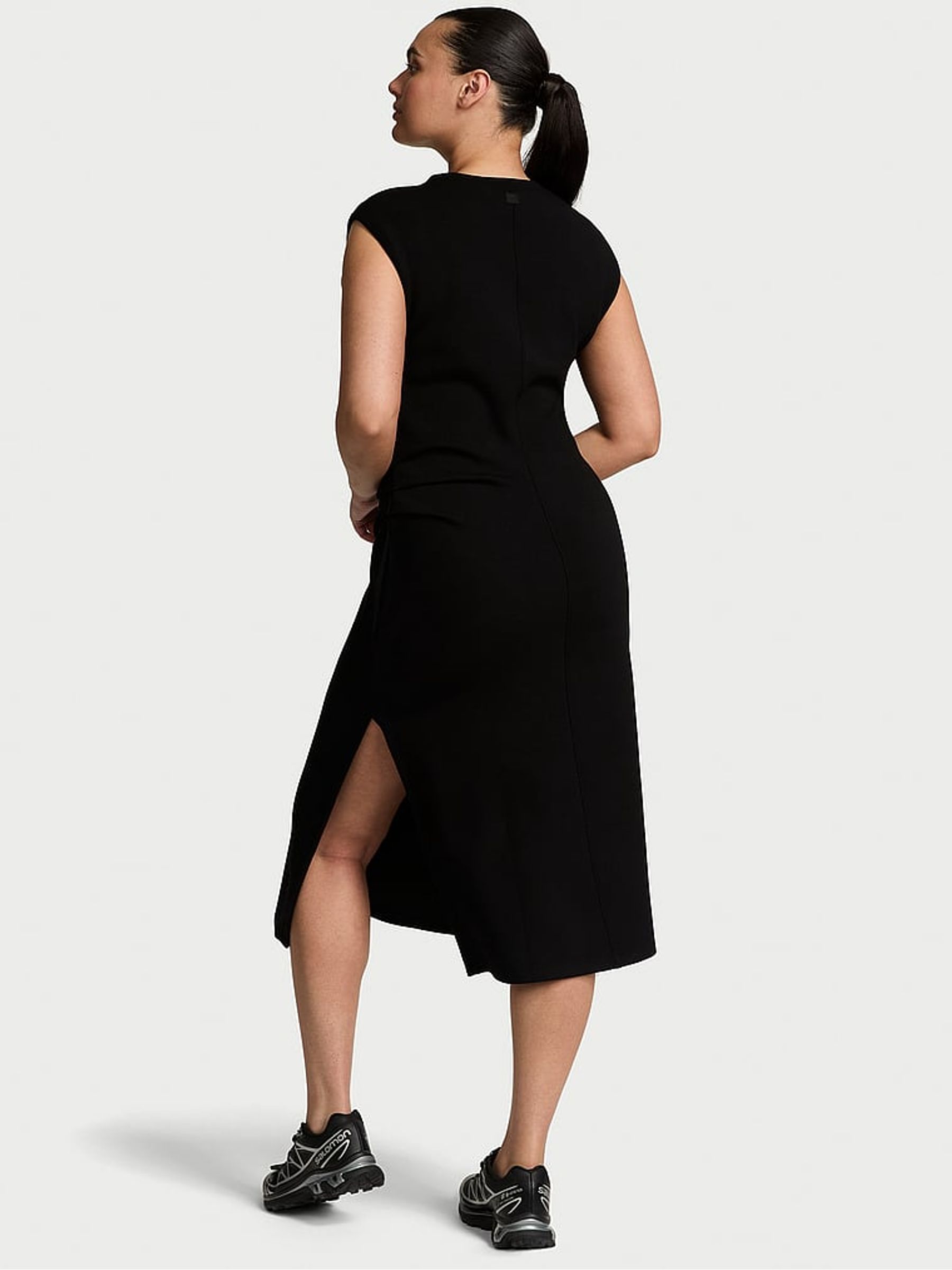 Pure Black Featherweight Knit Maxi Dress - Image 2 of 3
