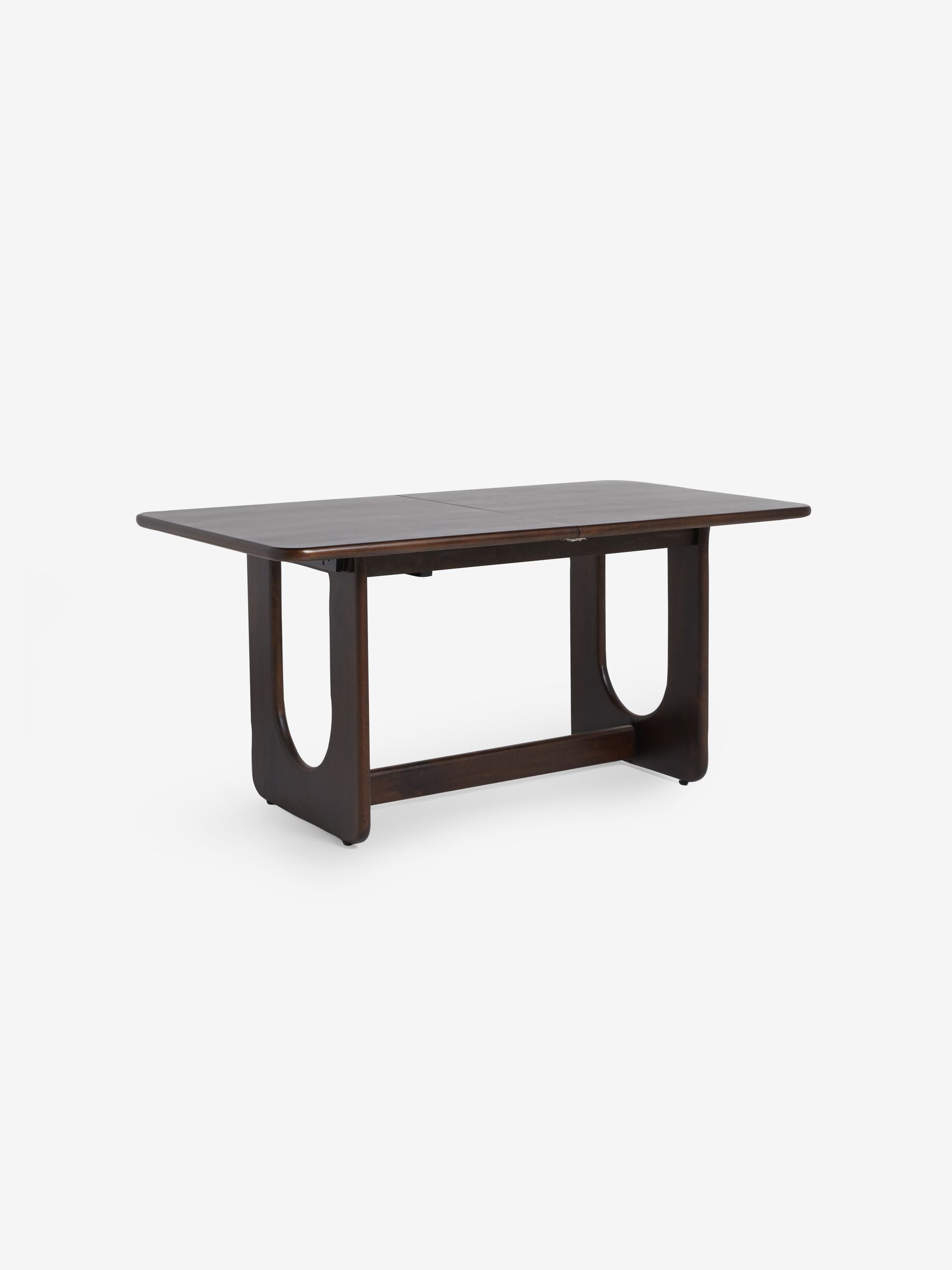 Dark Mango Wood Arlo 6 to 8 Seater Dining Table - Image 6 of 7