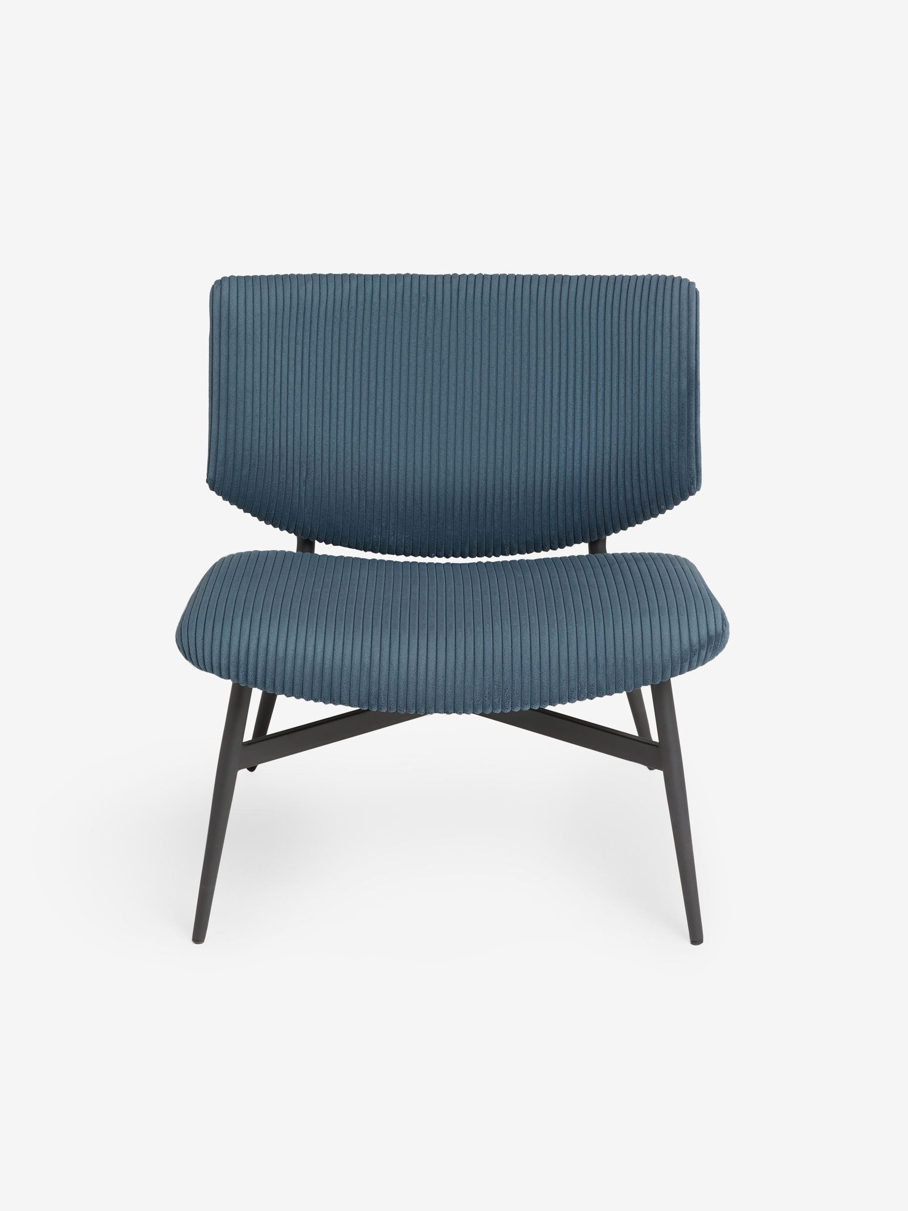 Kuta Accent Chair in Steel Blue Cord - Image 6 of 6