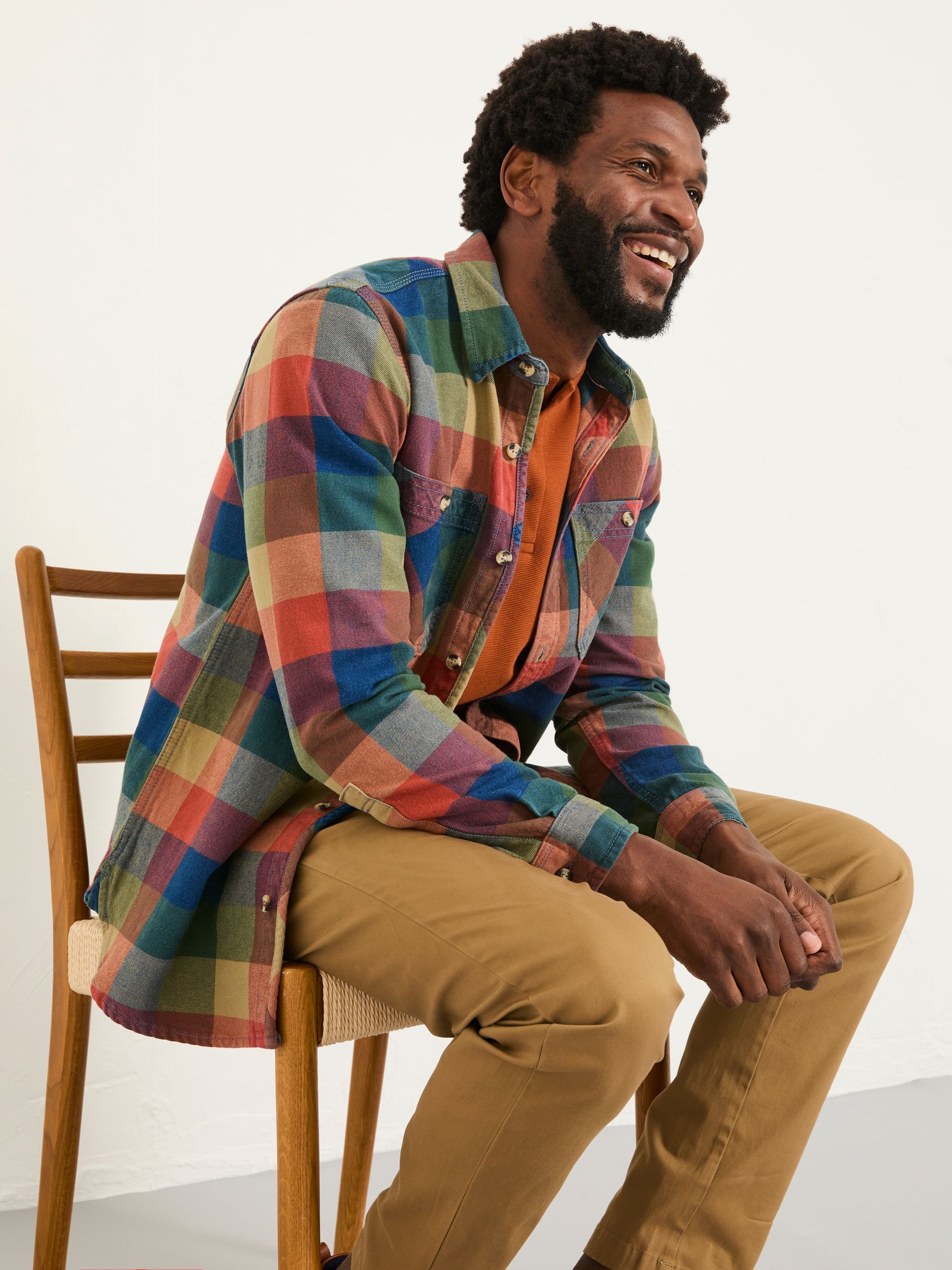 Rye Multi Long Sleeve Buffalo Check Shirt - Image 4 of 5