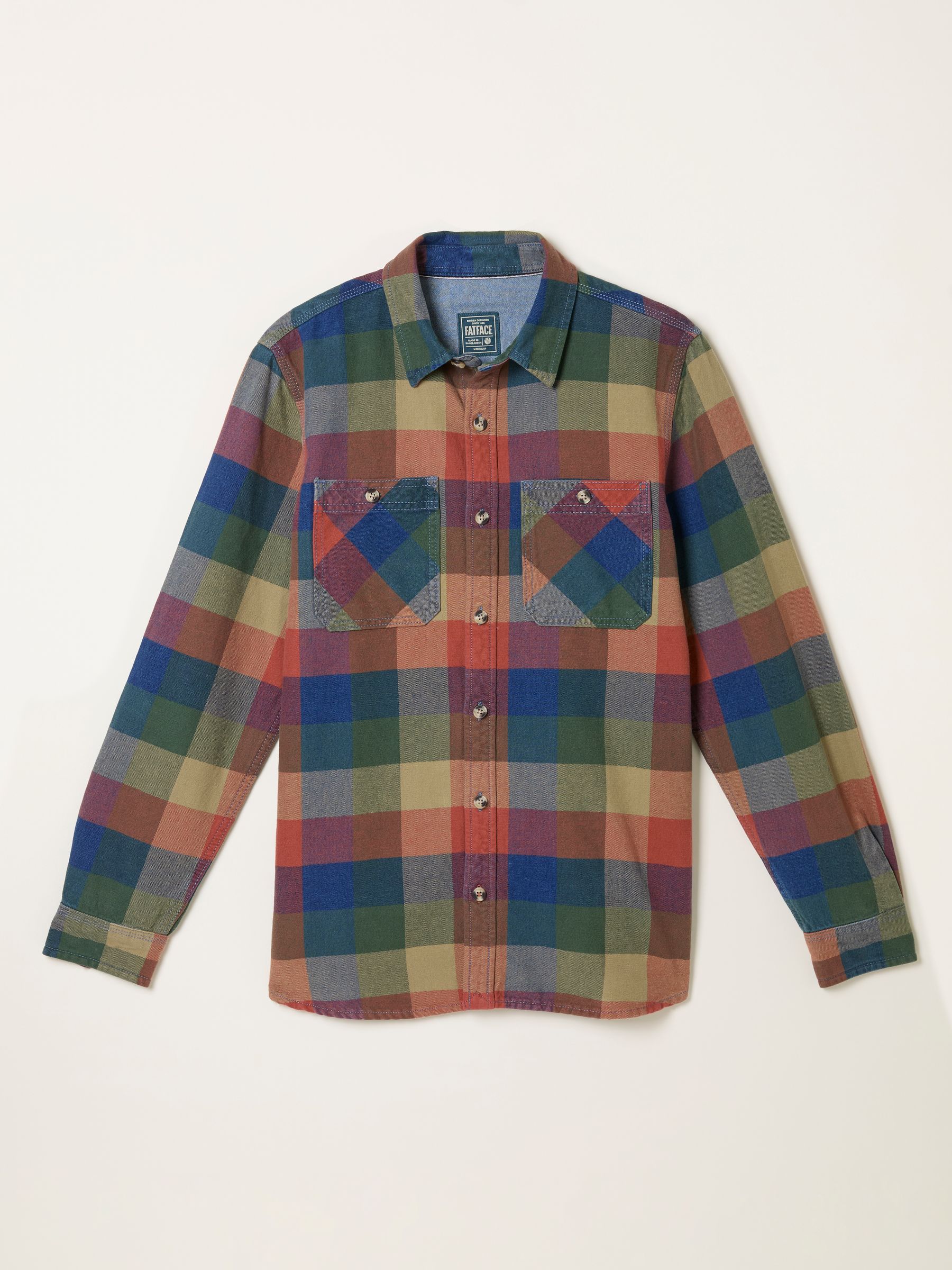 Rye Multi Long Sleeve Buffalo Check Shirt - Image 5 of 5