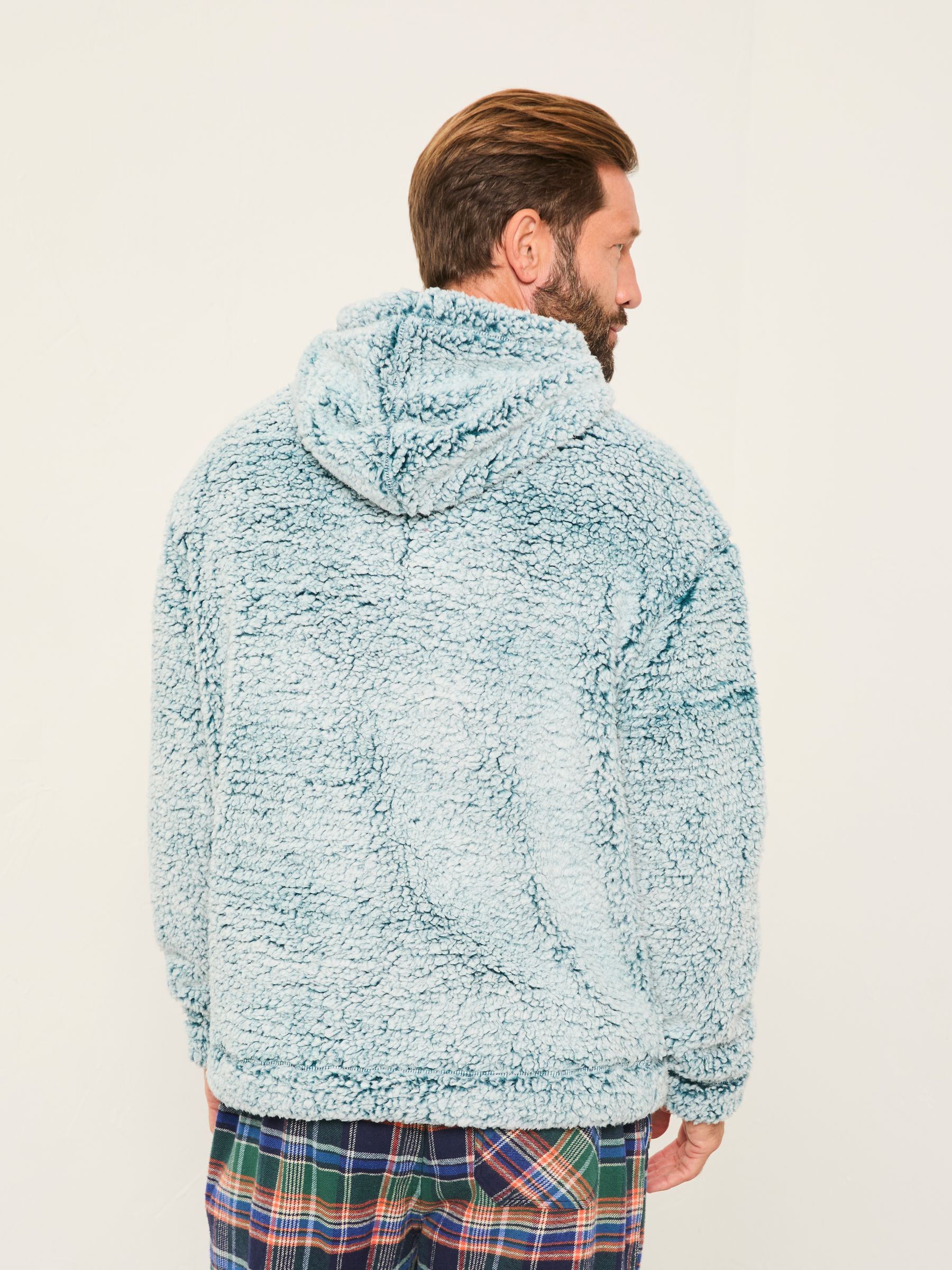 Dark Teal Sofa Snuggle Hoodie - Image 2 of 6 Dark Teal Sofa Snuggle Hoodie - Image 2 of 6