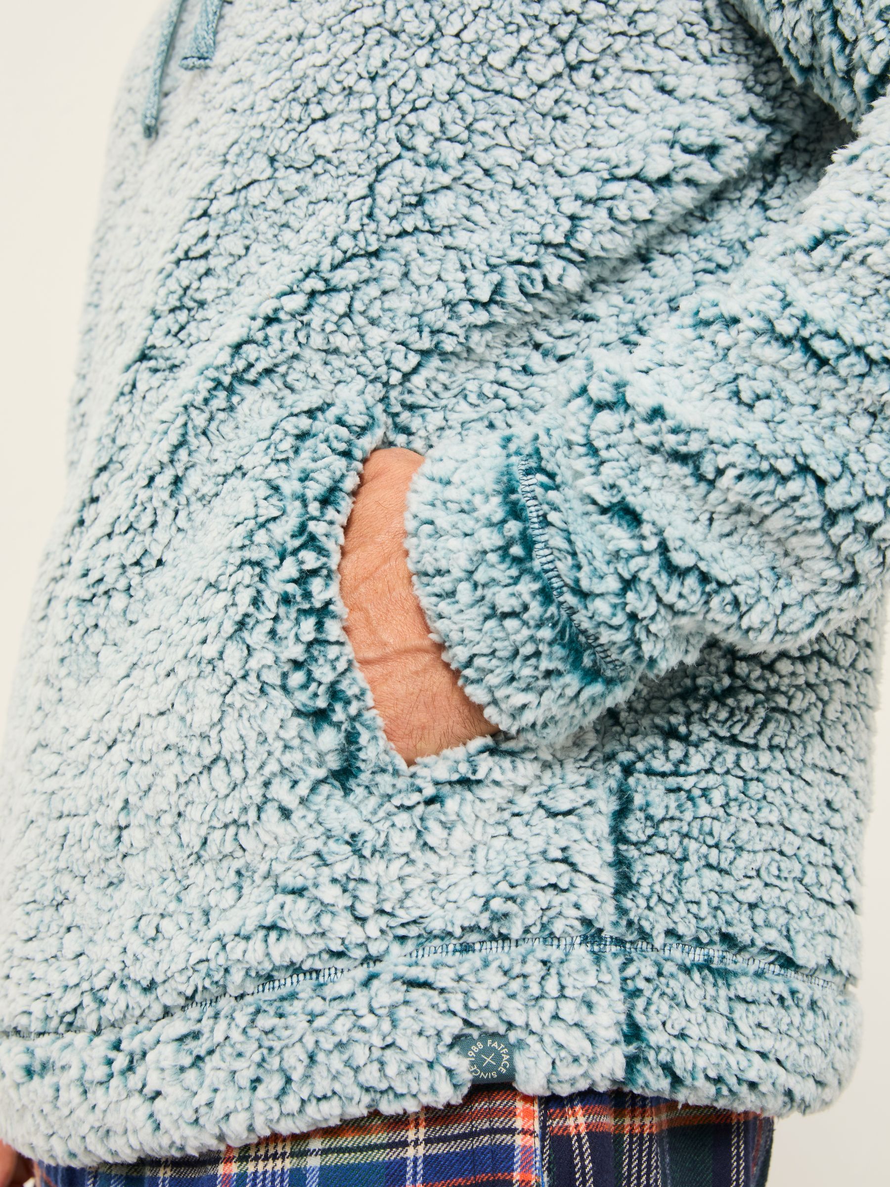 Dark Teal Sofa Snuggle Hoodie - Image 4 of 6