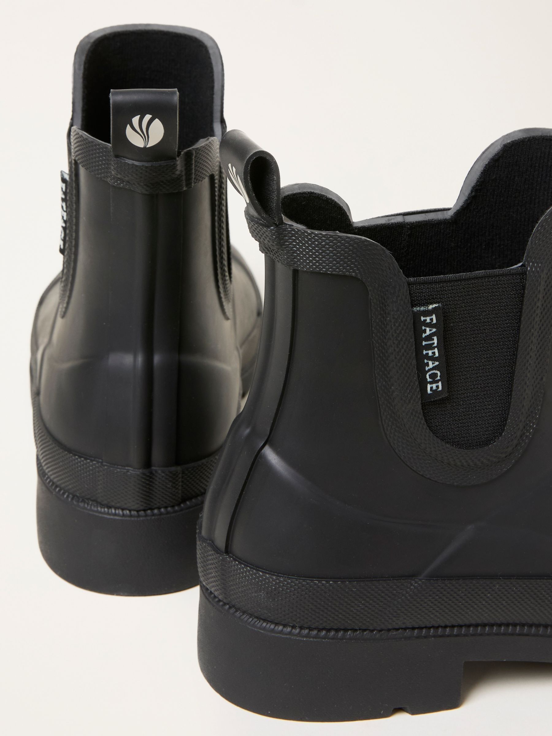 Black Rubber Ankle Welly - Image 2 of 3