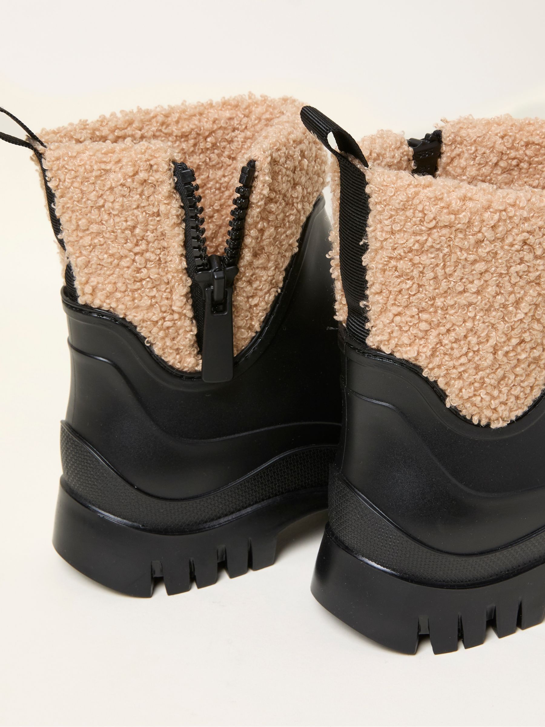 Black PVC Ankle Borg Welly - Image 2 of 3