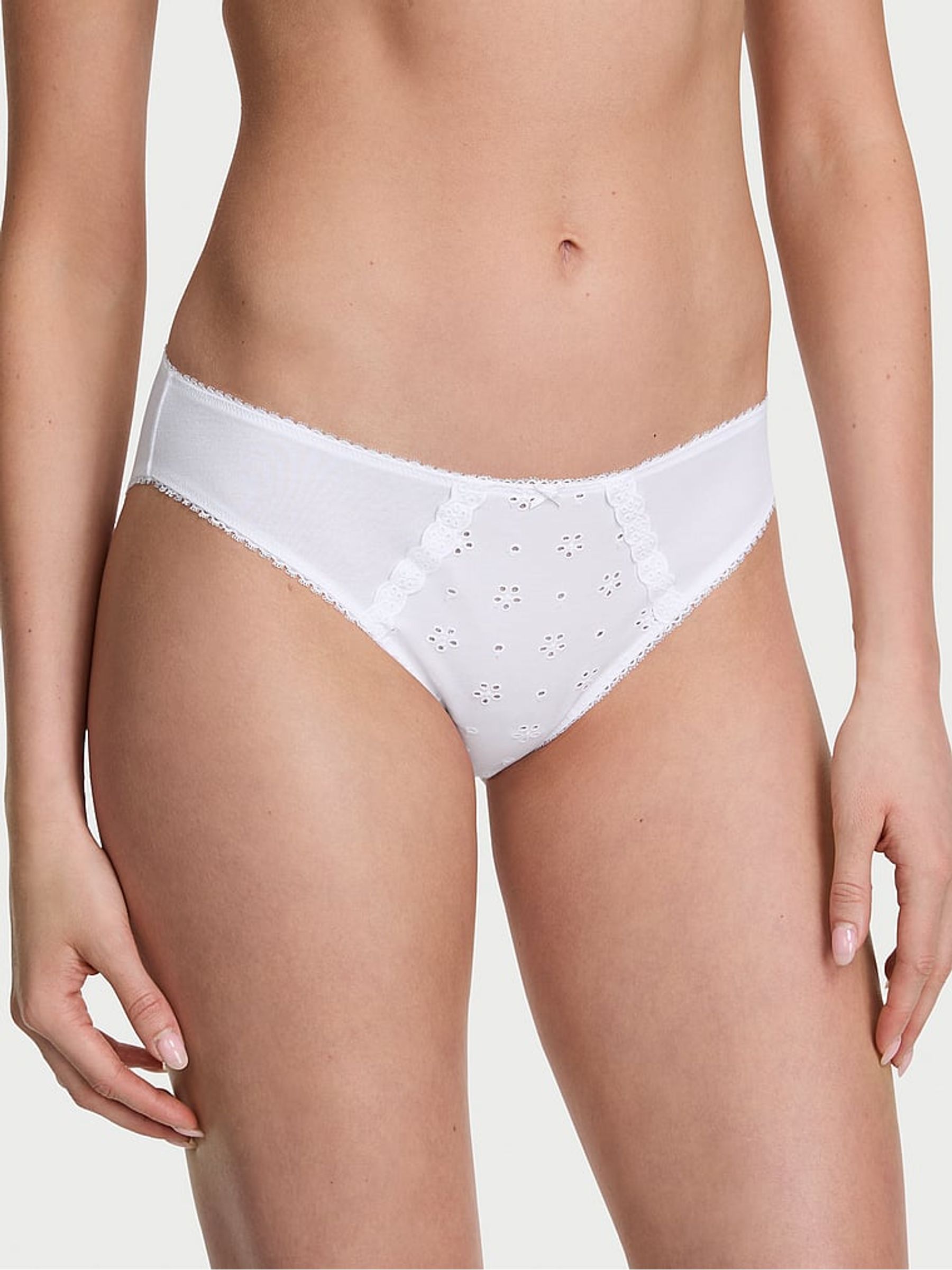 White Bikini Knickers - Image 1 of 2