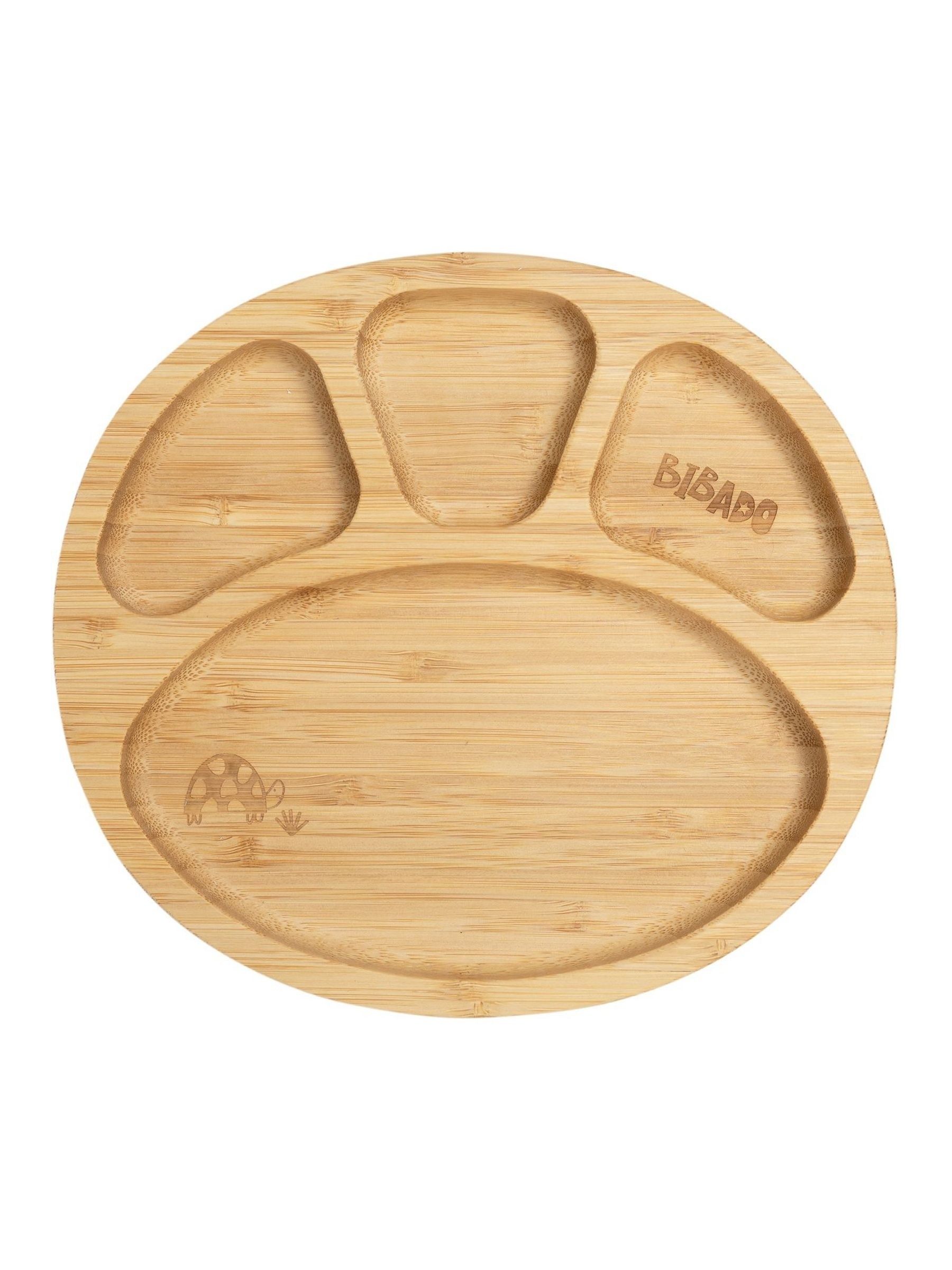 Bibado Fawn Bamboo Viscose Divider Plate - Serengeti Spaghetti - Image 4 of 4