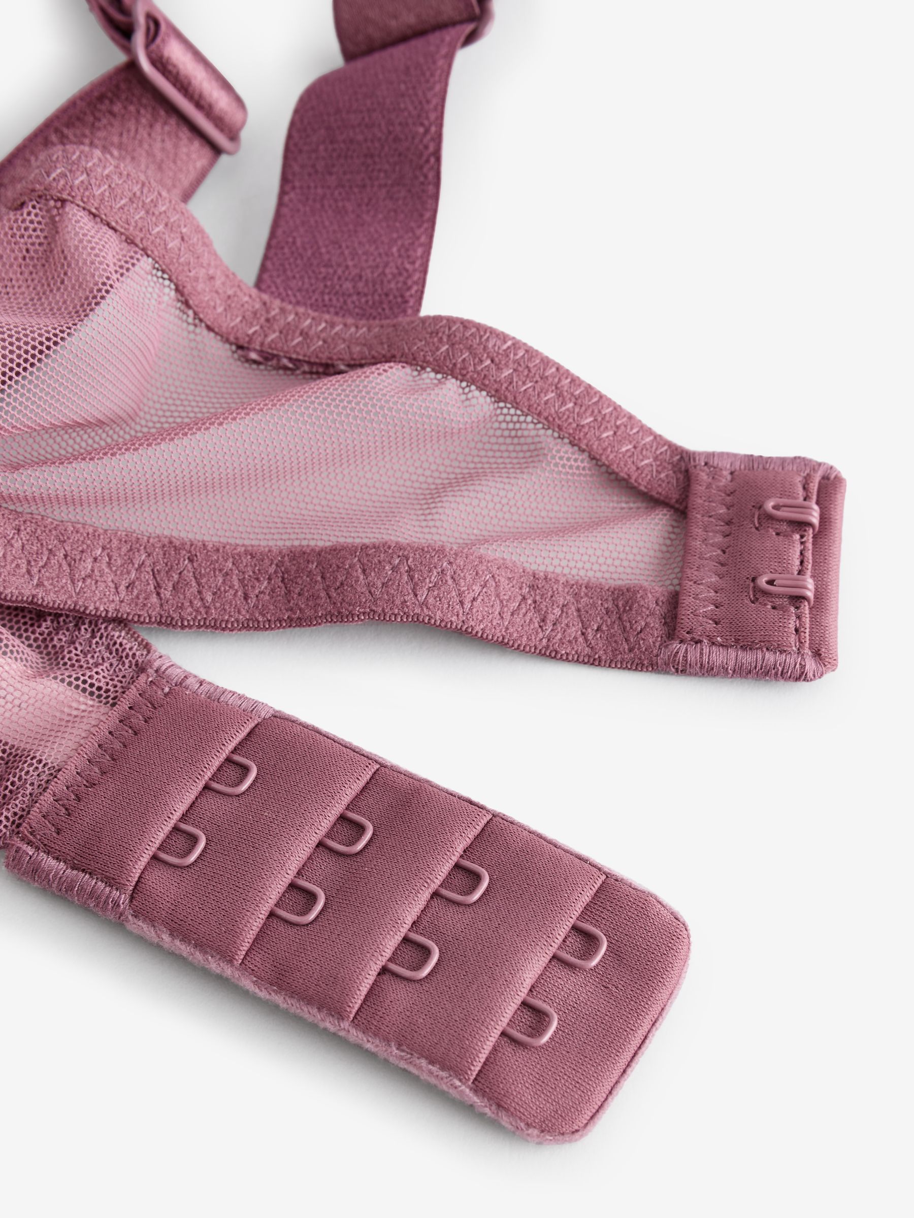 Purple Vapor Add 2 Cups Push Up Lace Shine Strap Bombshell Bra - Image 3 of 4