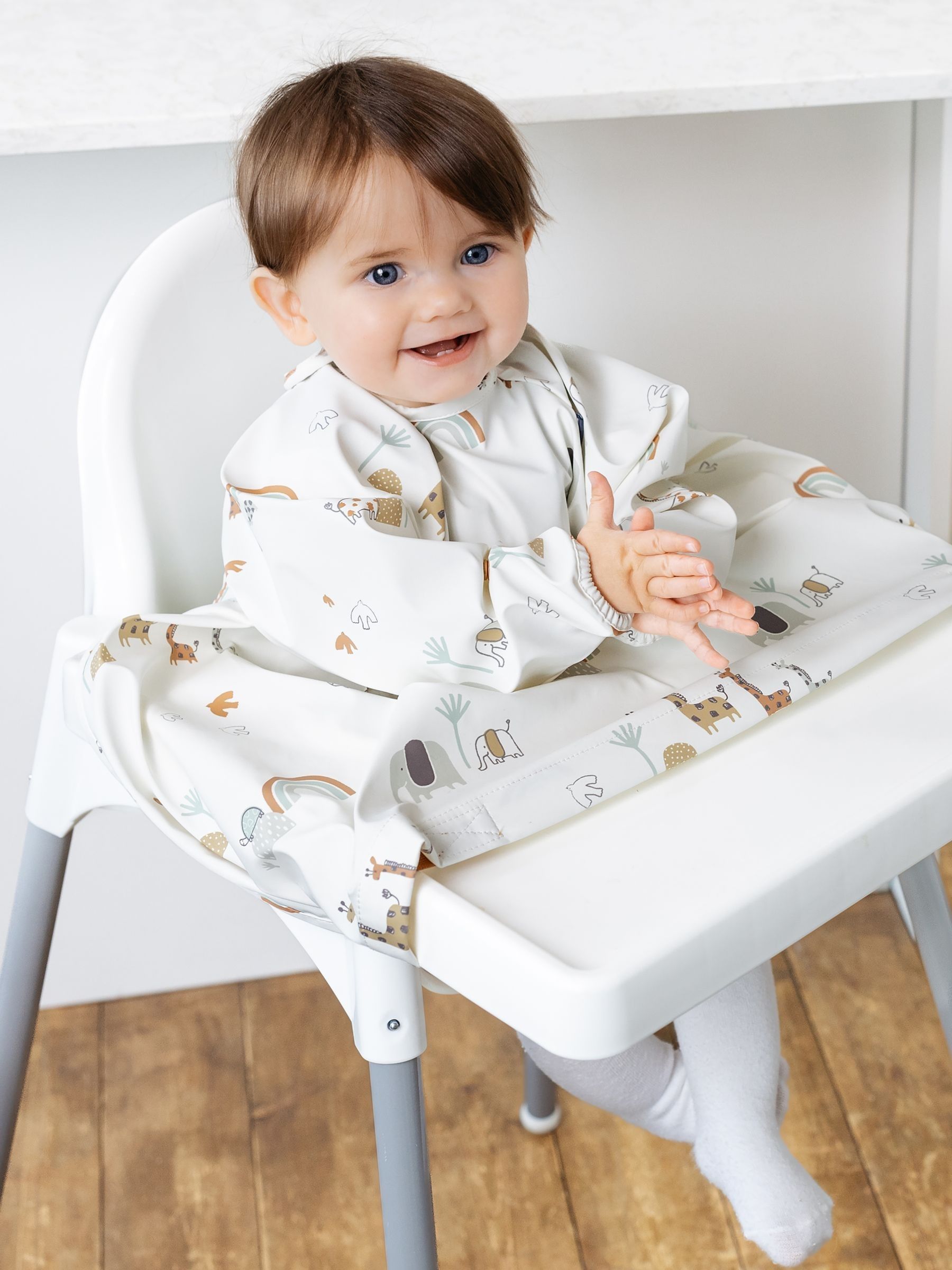 Bibado Fawn Bibado Coverall Weaning Bib - Image 1 of 5