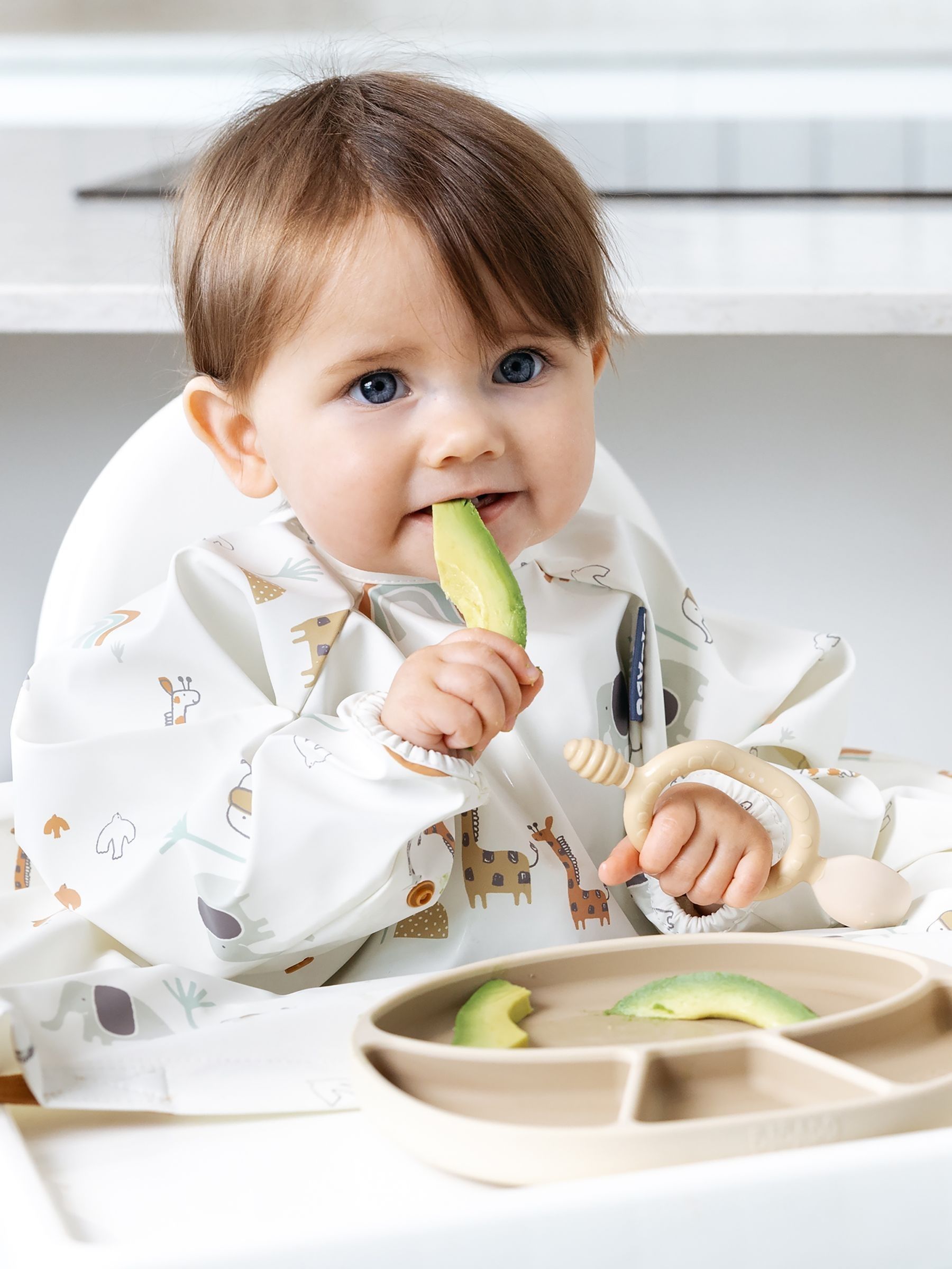Bibado Fawn Bibado Coverall Weaning Bib - Image 3 of 5