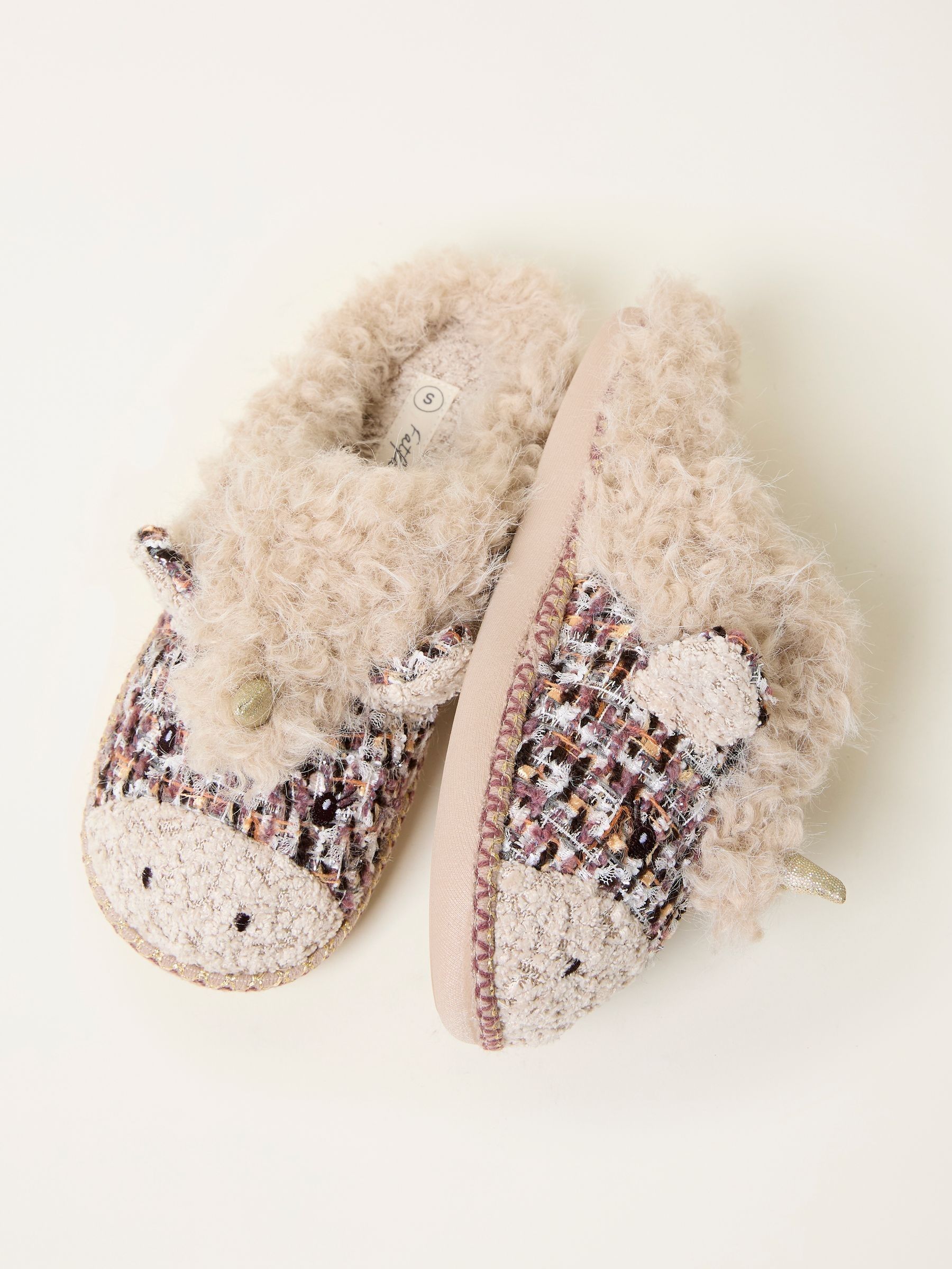 Una Natural Unicorn Novelty Slipper - Image 3 of 3