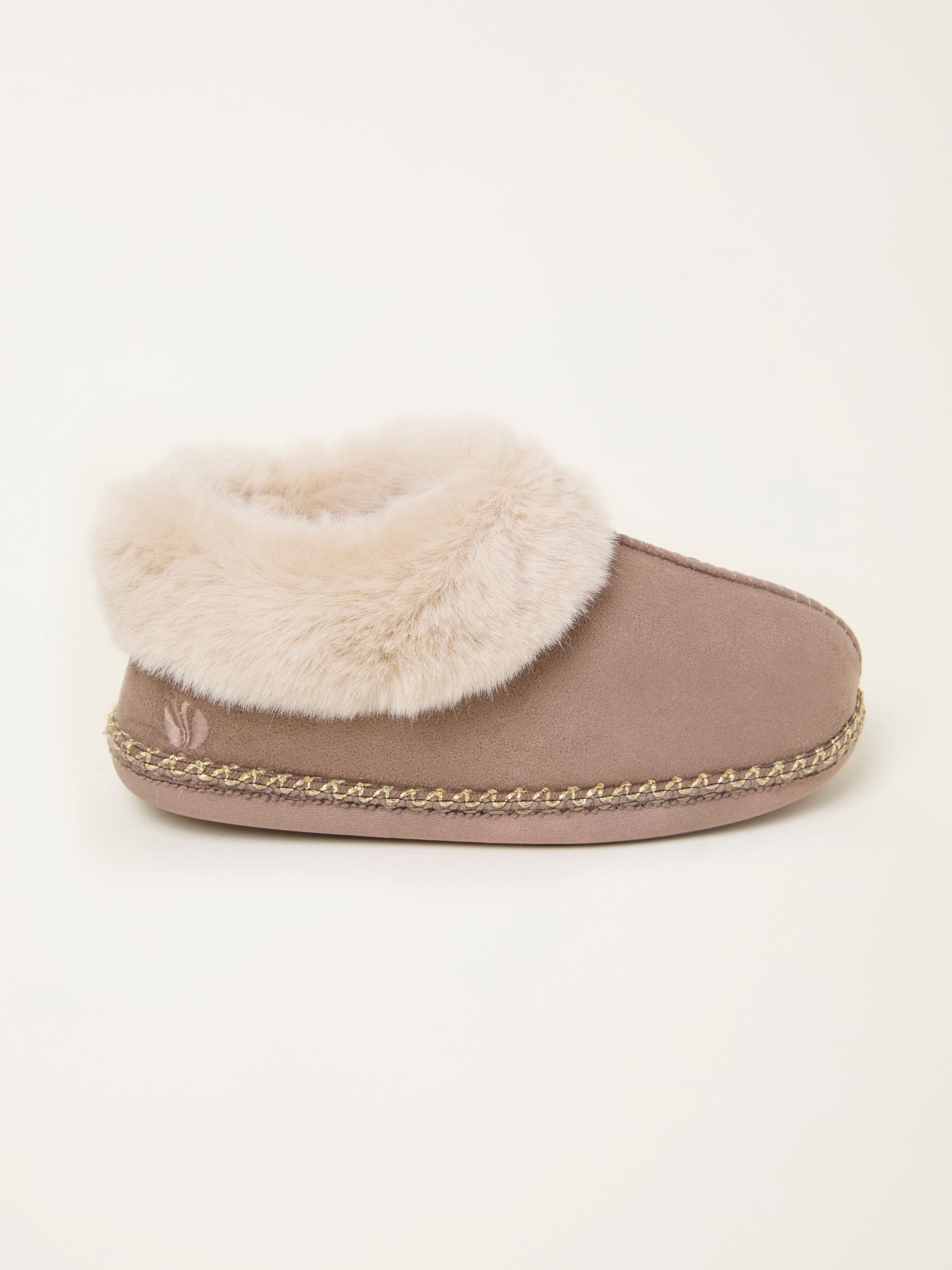 Maia Natural Boot Slipper - Image 1 of 3