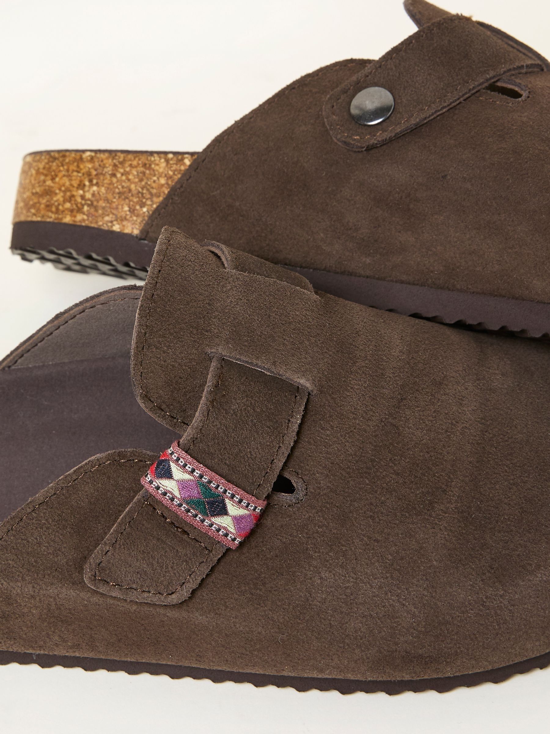 Maisie Chocolate Brown House Shoe - Image 3 of 4