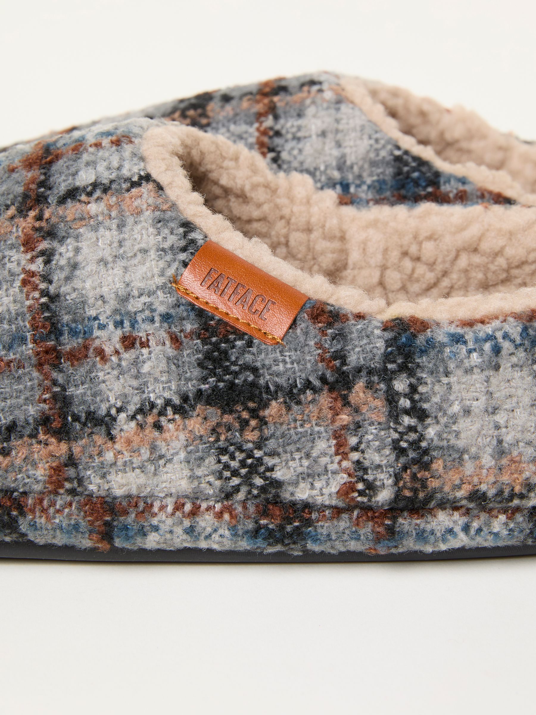 Arthur Grey Mule Slipper - Image 2 of 3