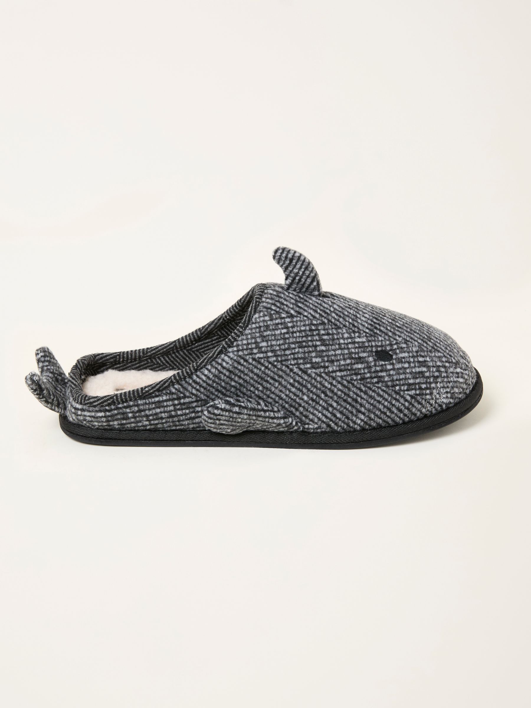 Savage Grey Shark Novelty Slipper - Image 1 of 3