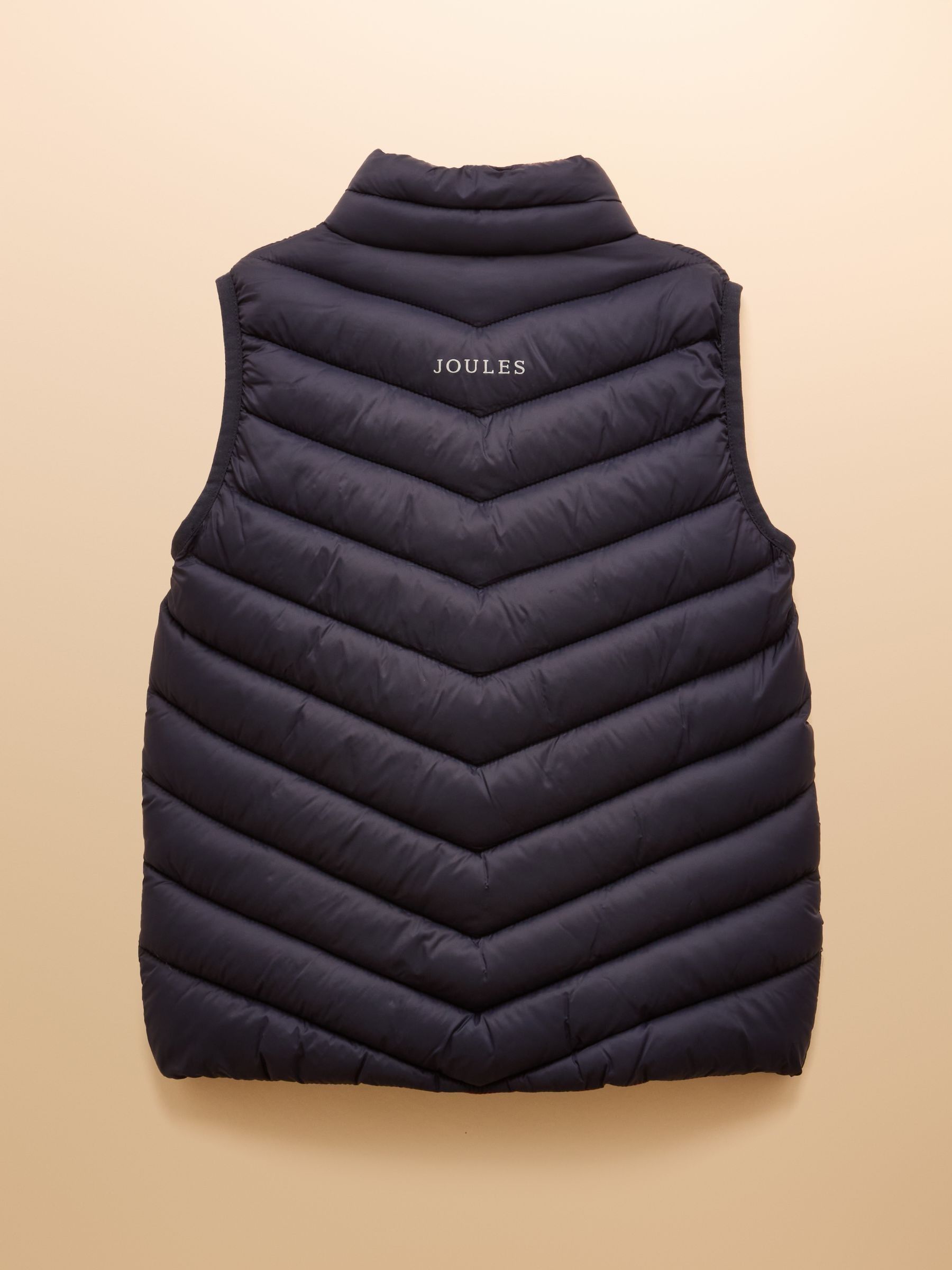 Kids' Crofton Gilet Navy Blue Showerproof Padded Gilet - Image 2 of 6 Kids' Crofton Gilet Navy Blue Showerproof Padded Gilet - Image 2 of 6