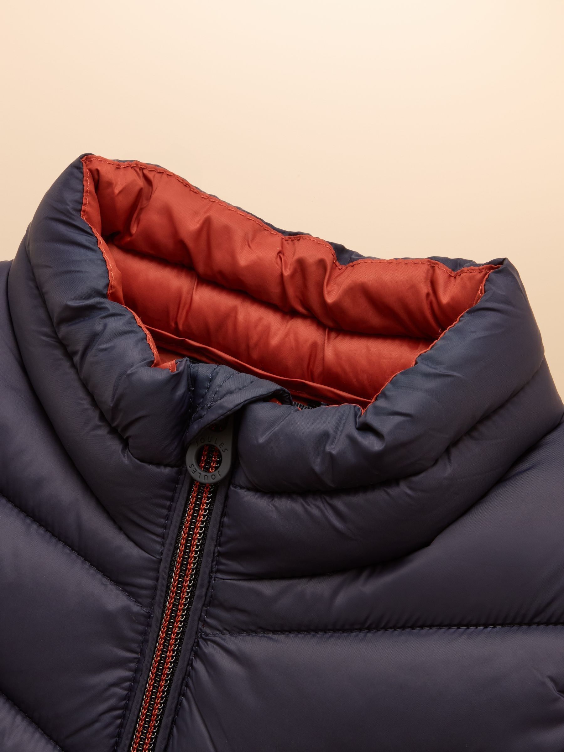 Kids' Crofton Gilet Navy Blue Showerproof Padded Gilet - Image 3 of 6