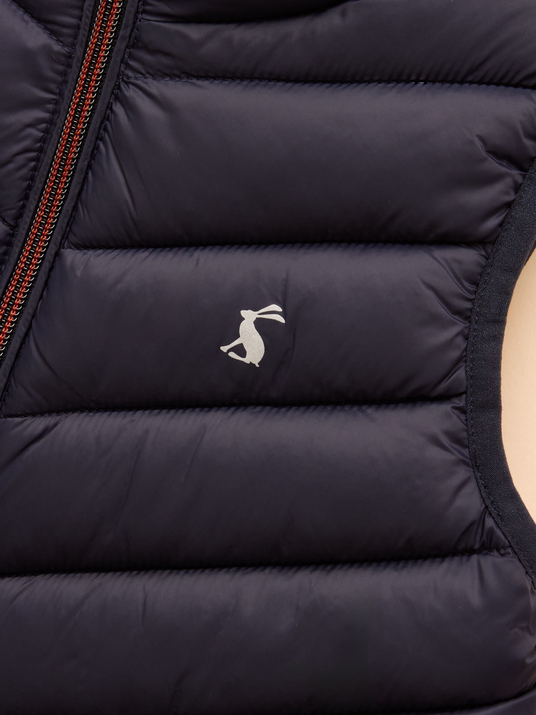 Kids' Crofton Gilet Navy Blue Showerproof Padded Gilet - Image 4 of 6