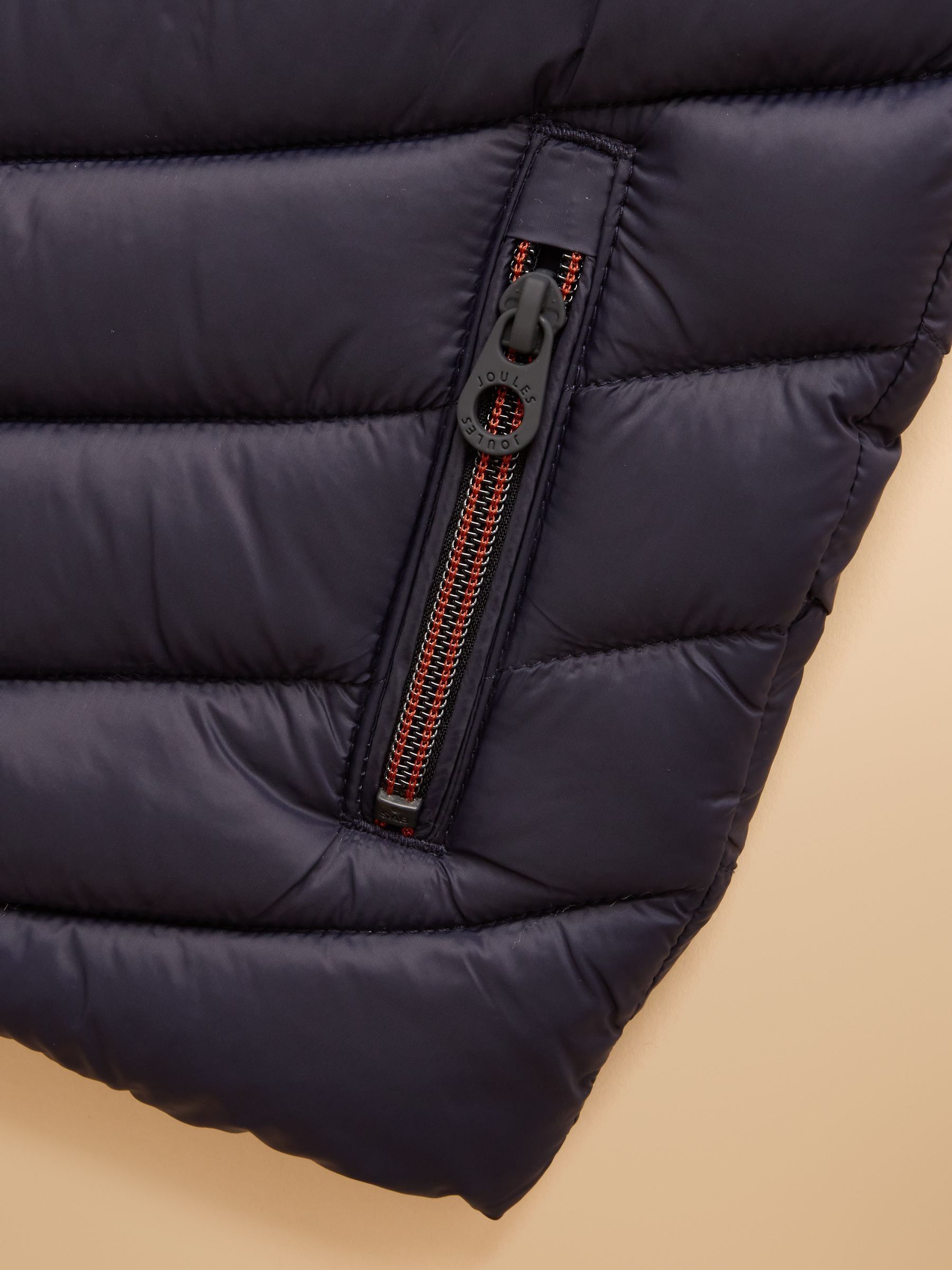 Kids' Crofton Gilet Navy Blue Showerproof Padded Gilet - Image 5 of 6