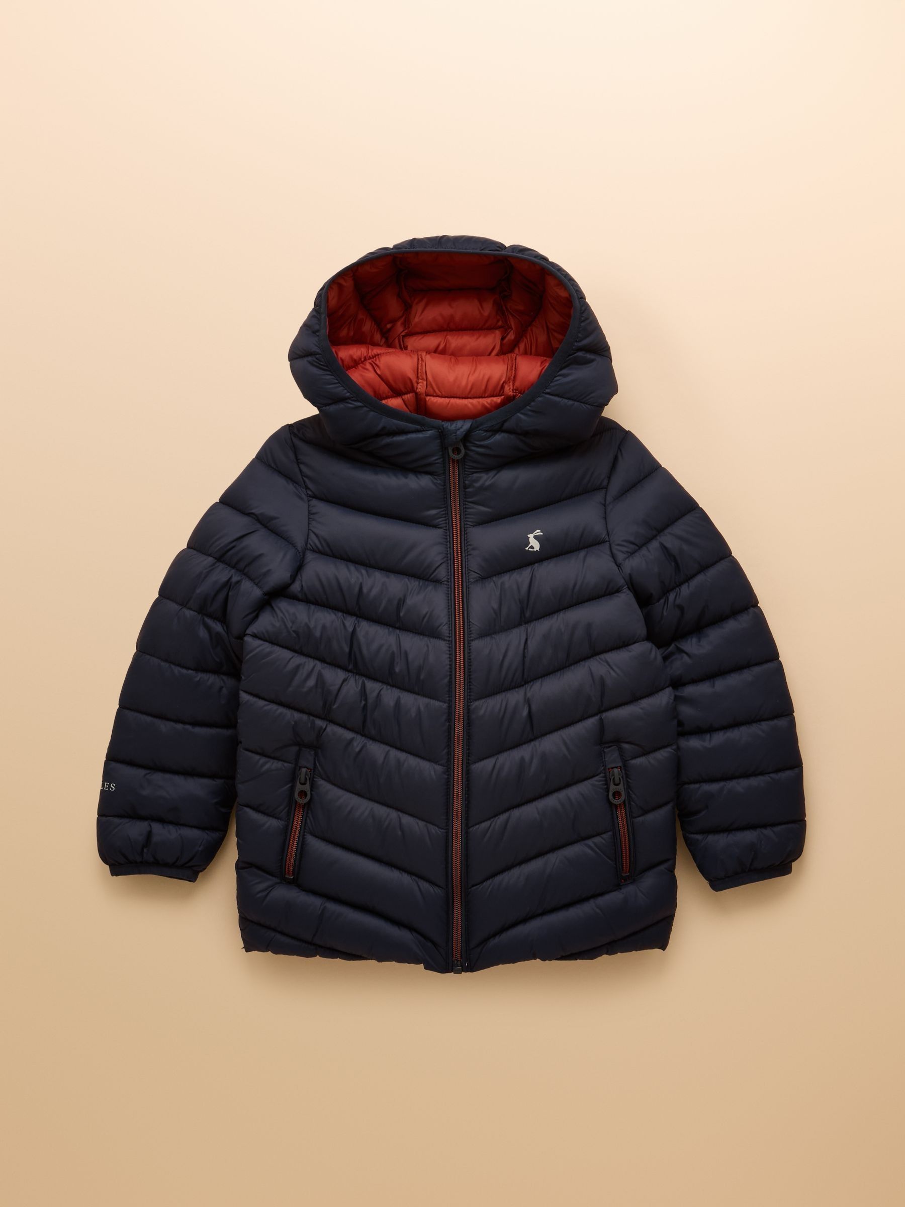 Kids' Cairn Navy Showerproof Padded Coat - Image 1 of 5