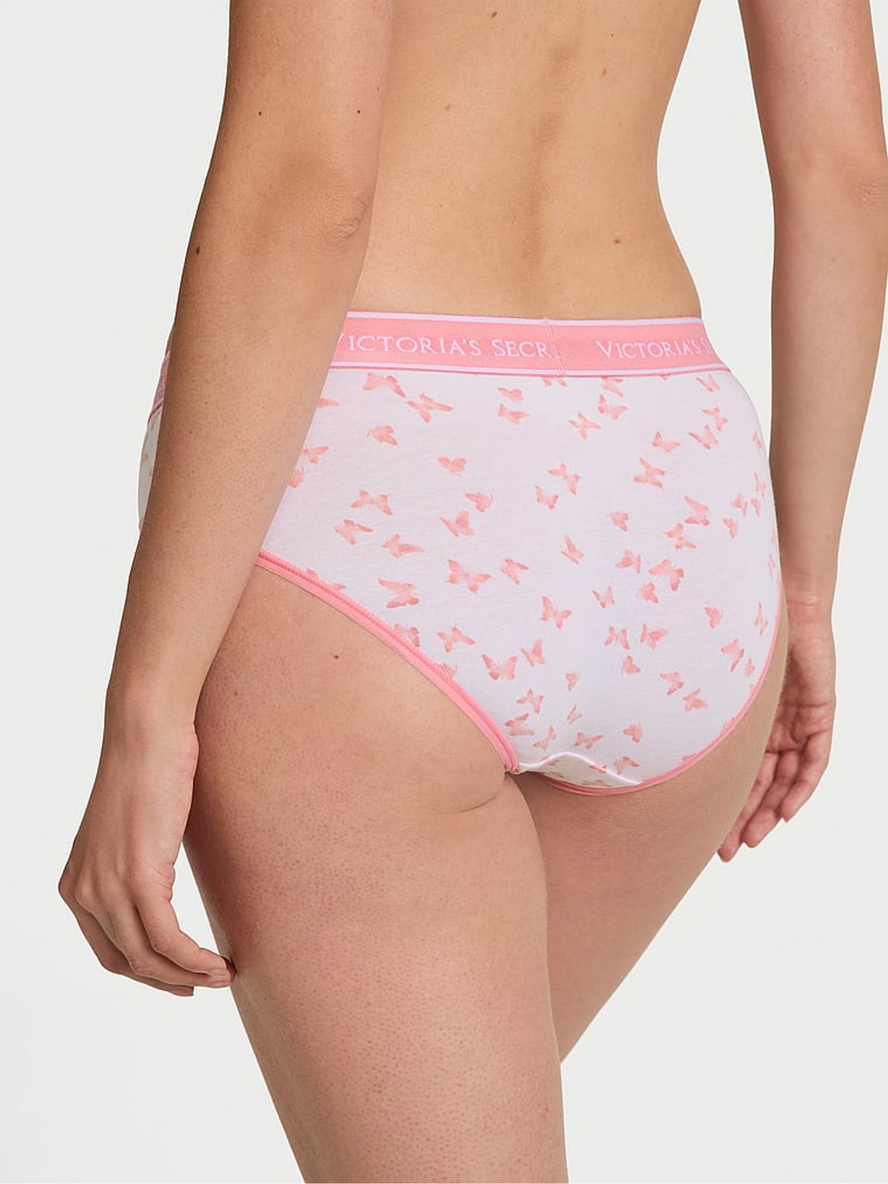 Rose Pink Butterflies Hipster Knickers - Image 2 of 3