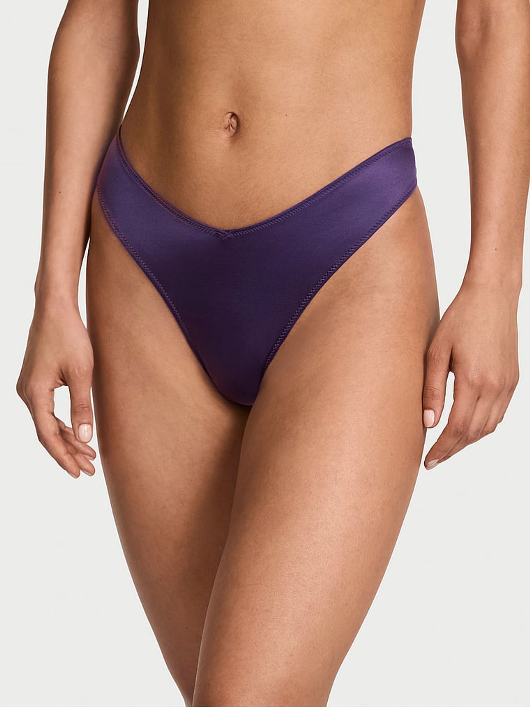 Valiant Purple Thong Knickers - Image 2 of 2