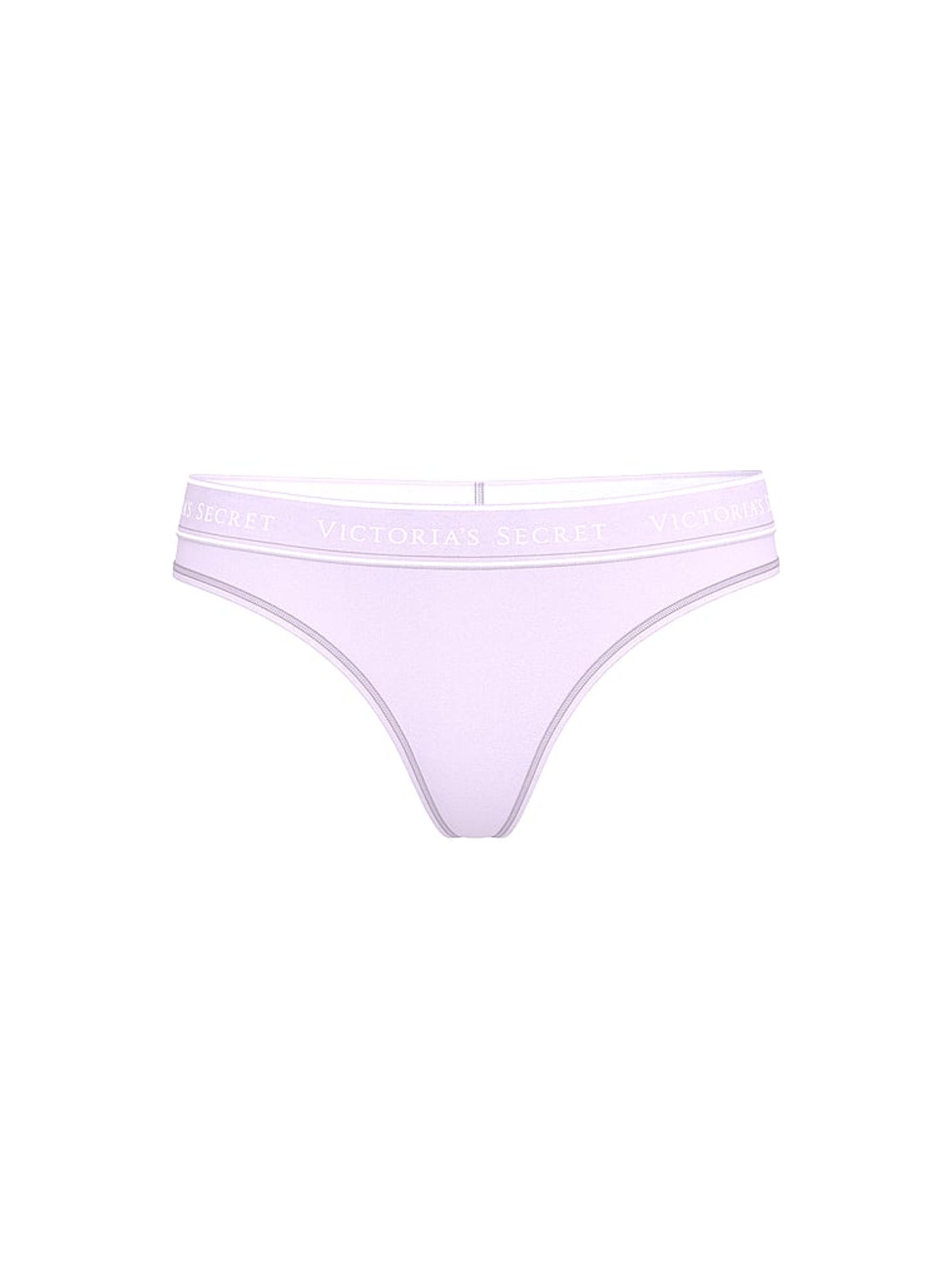 Delicate Violet Purple Thong Knickers - Image 3 of 3
