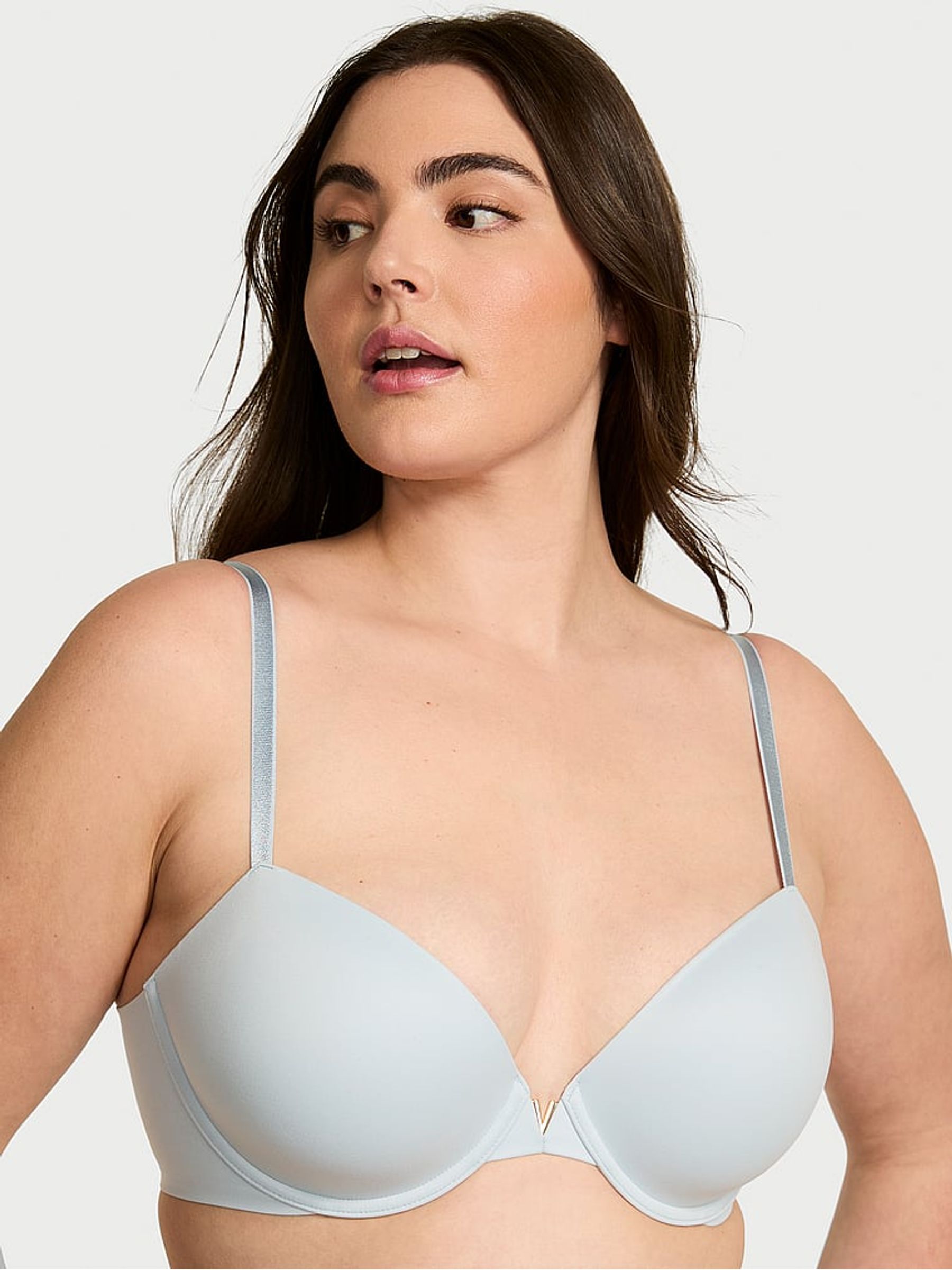 Palest Blue Lightly Lined Demi Bra - Image 1 of 2