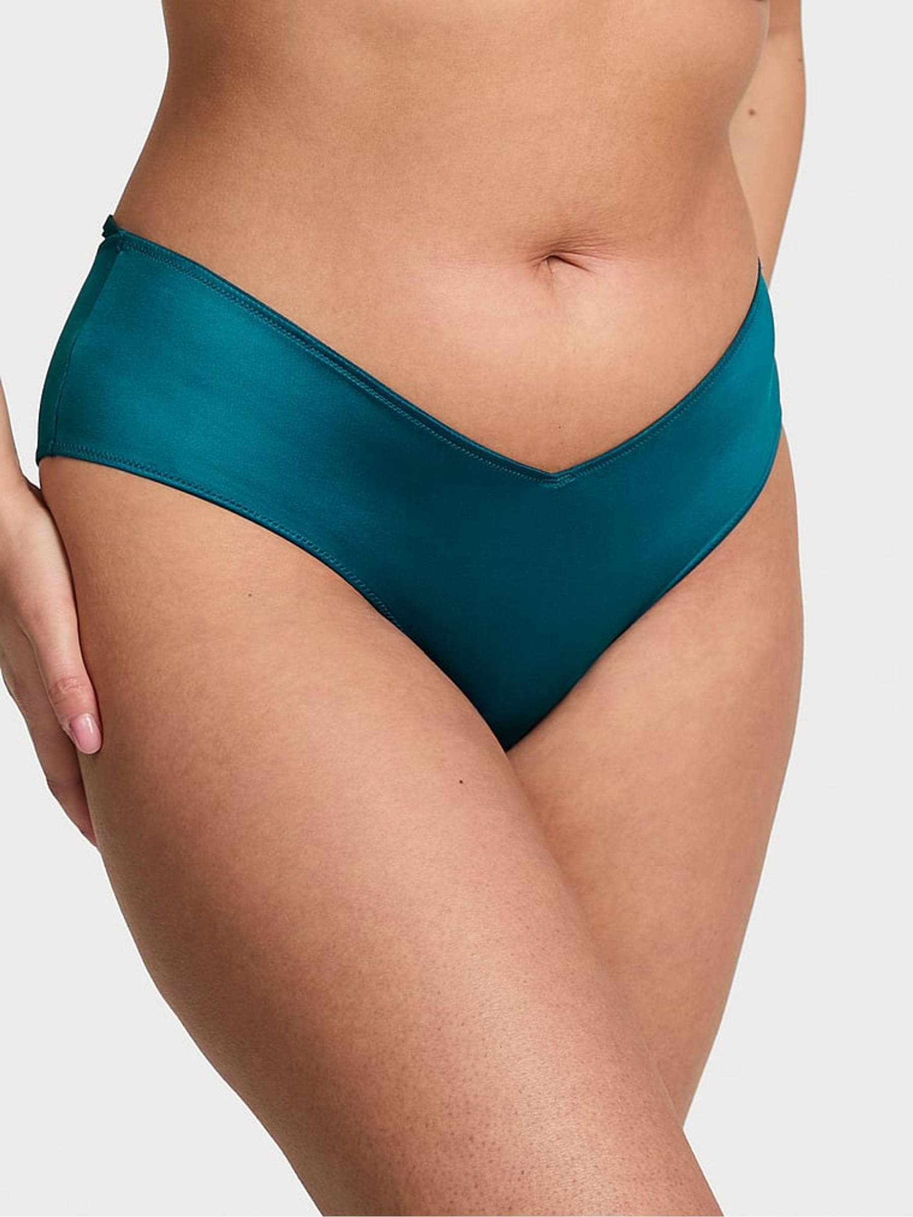 Pale Jade Blue Cheeky Knickers - Image 2 of 2