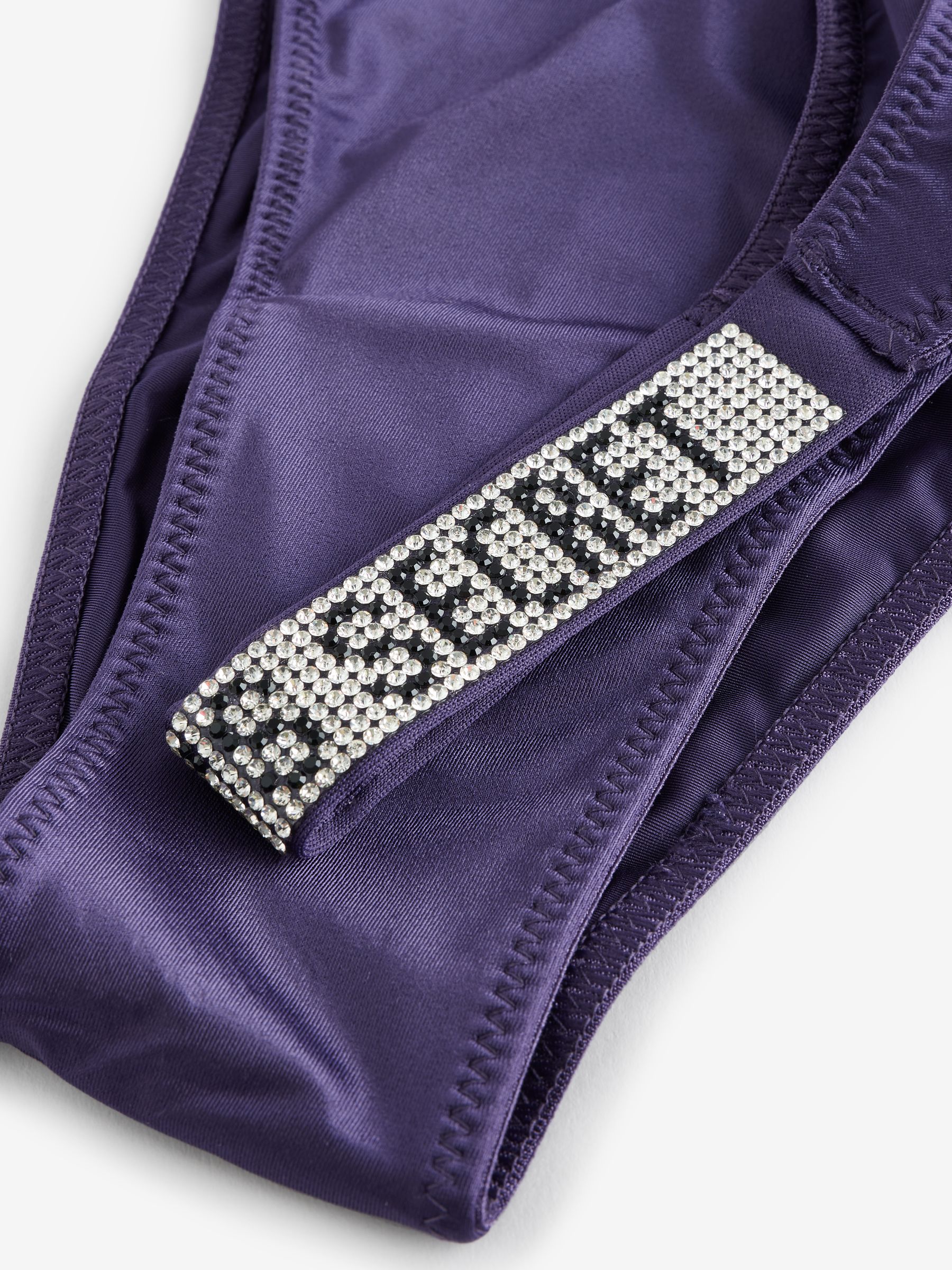 Valiant Purple Brazilian Shine Strap Knickers - Image 3 of 3