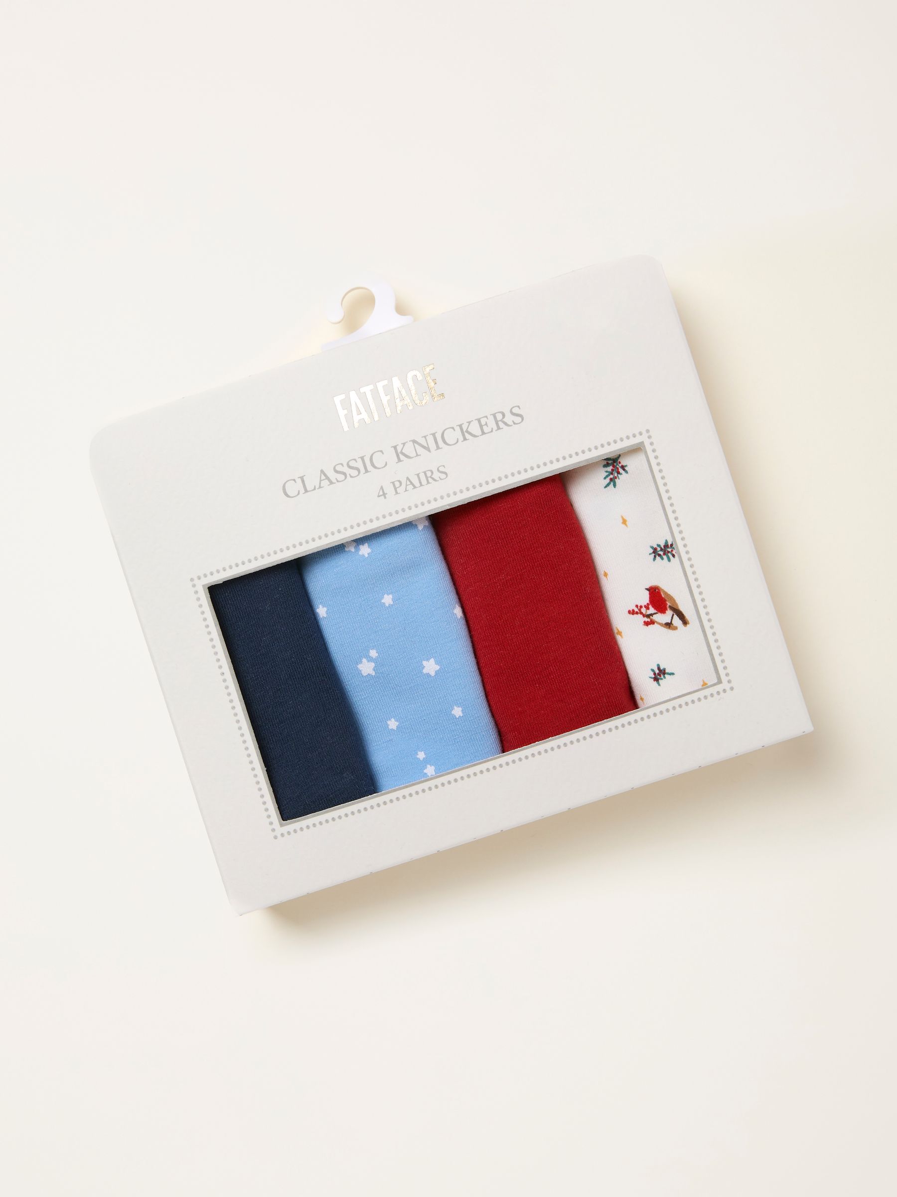 Multi 4 Pack of Winter Classic Knickers - Image 2 of 2 Multi 4 Pack of Winter Classic Knickers - Image 2 of 2