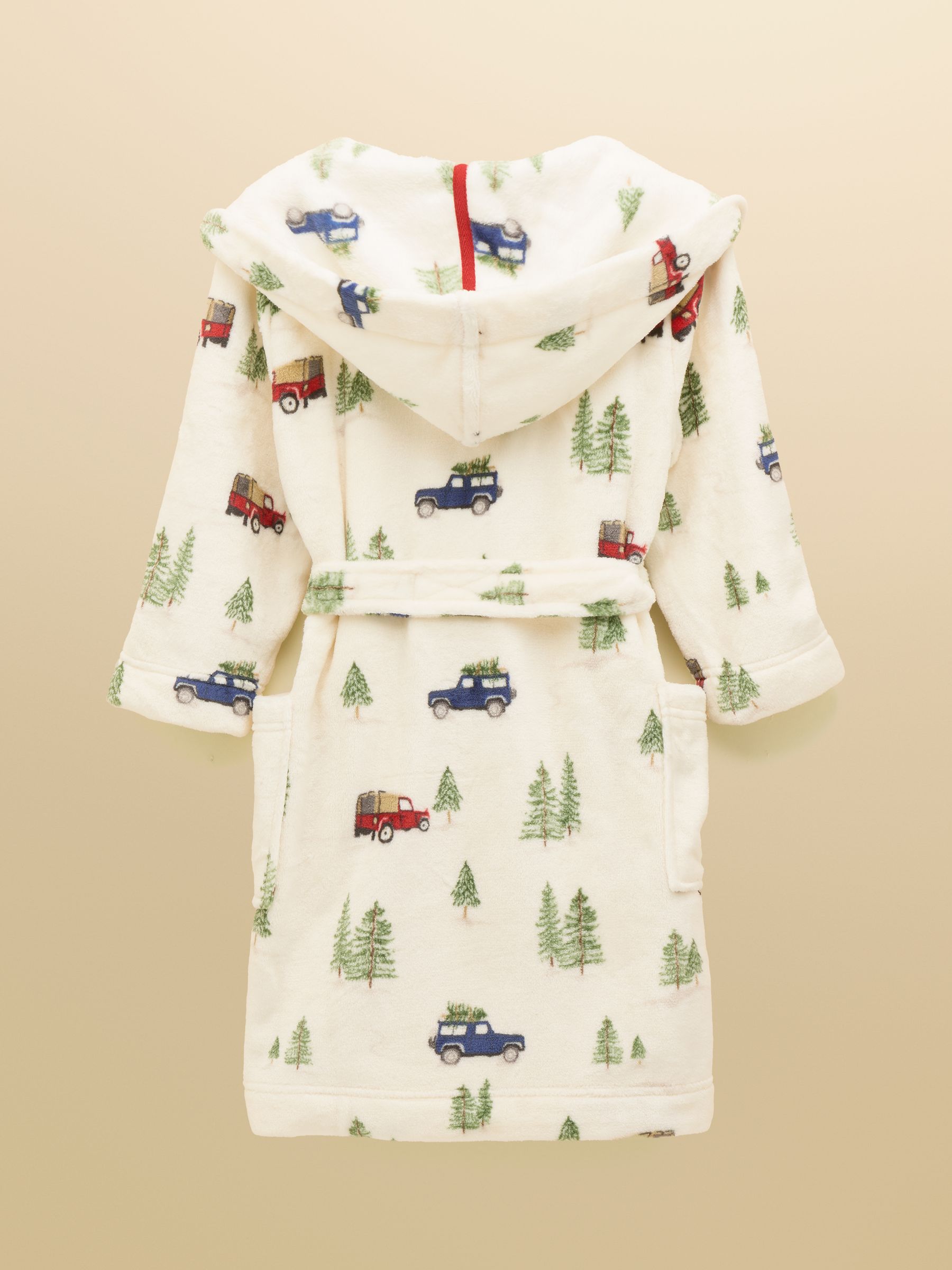 Kids' Snug Cream Dressing Gown - Image 4 of 6