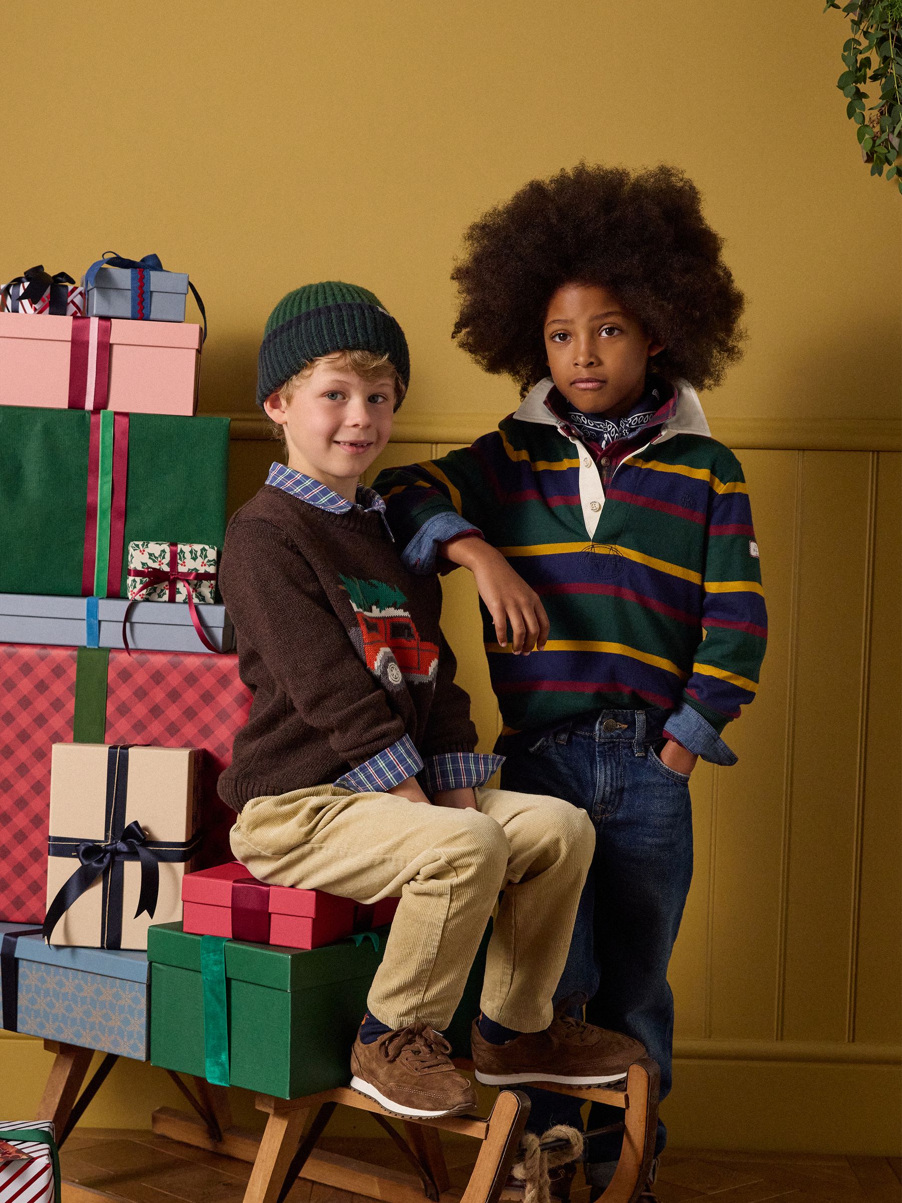 Boys' Rugby Club Multi Stripe Long Sleeve Shirt - Image 2 of 6