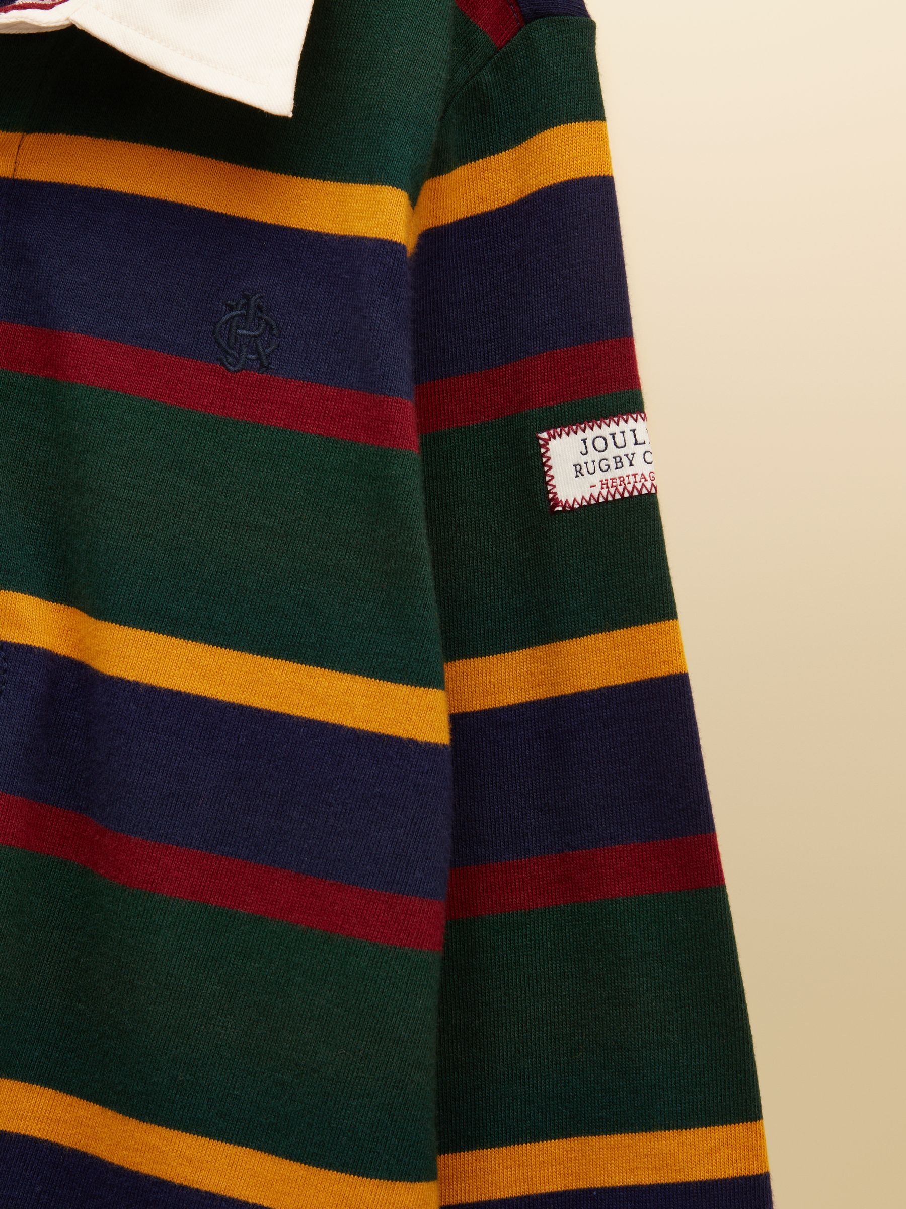 Boys' Rugby Club Multi Stripe Long Sleeve Shirt - Image 5 of 6