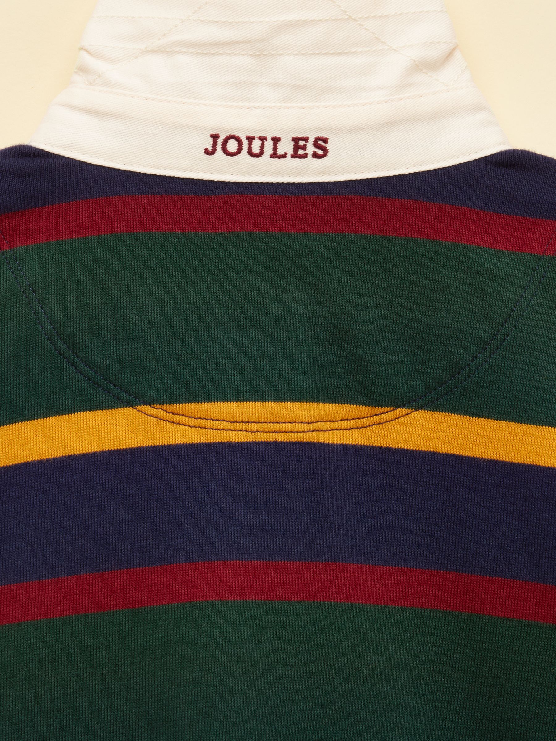 Boys' Rugby Club Multi Stripe Long Sleeve Shirt - Image 6 of 6