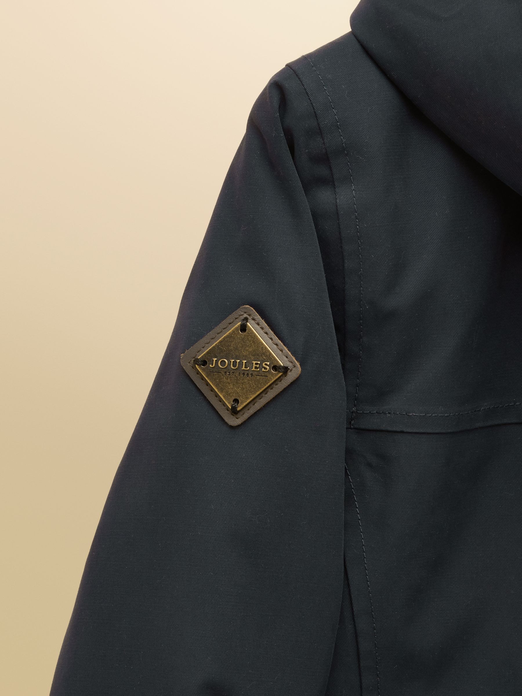 Boys' Ultimate Navy Waterproof Coat with Quilted Lining - Image 5 of 6