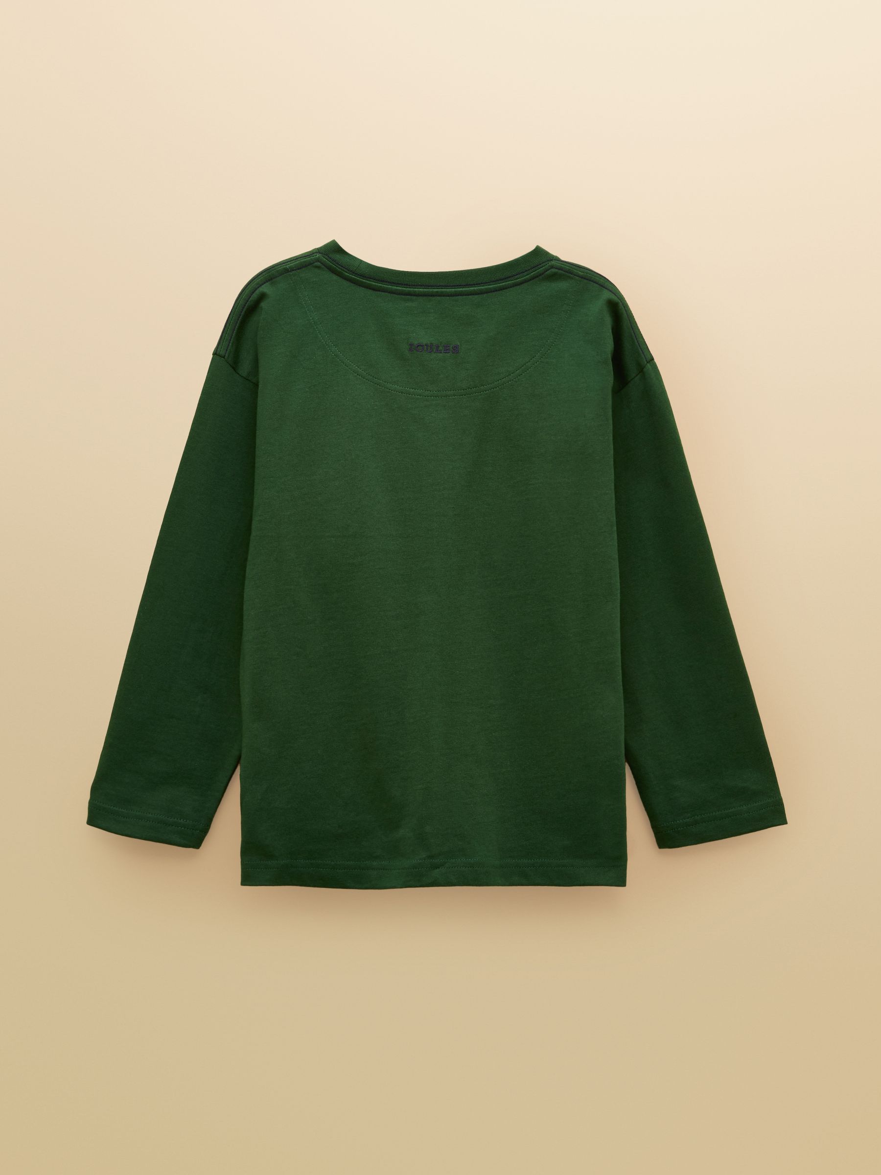 Boys' Jack Green Dino Applique Long Sleeve Top - Image 2 of 5