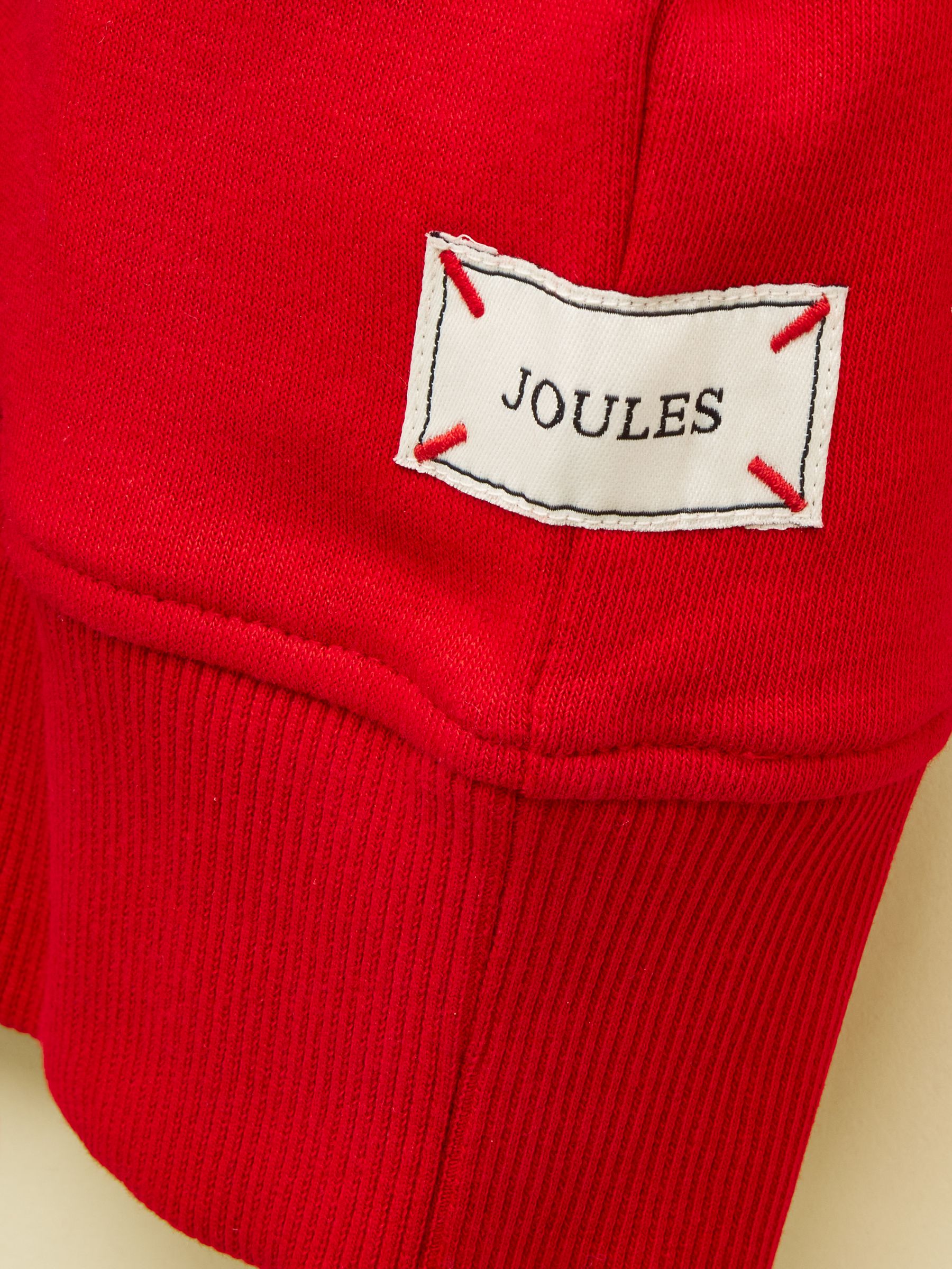 Kids' Sundaze Red Slogan Crew Neck Sweatshirt - Image 4 of 4