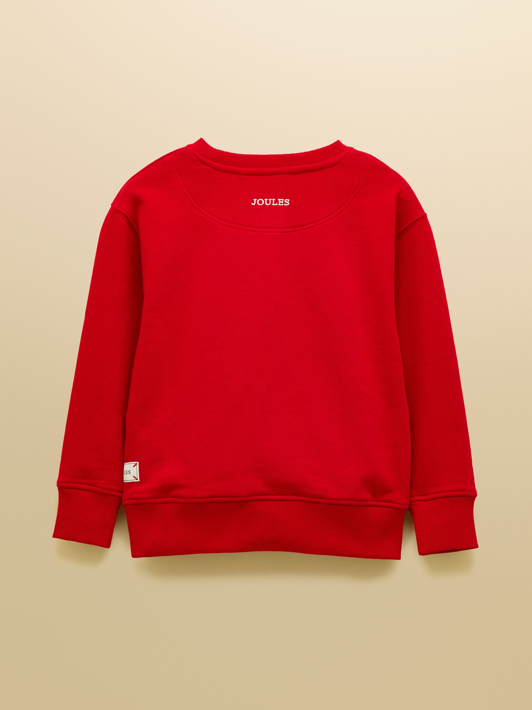 Kids' Sundaze Red Slogan Crew Neck Sweatshirt - Image 5 of 7