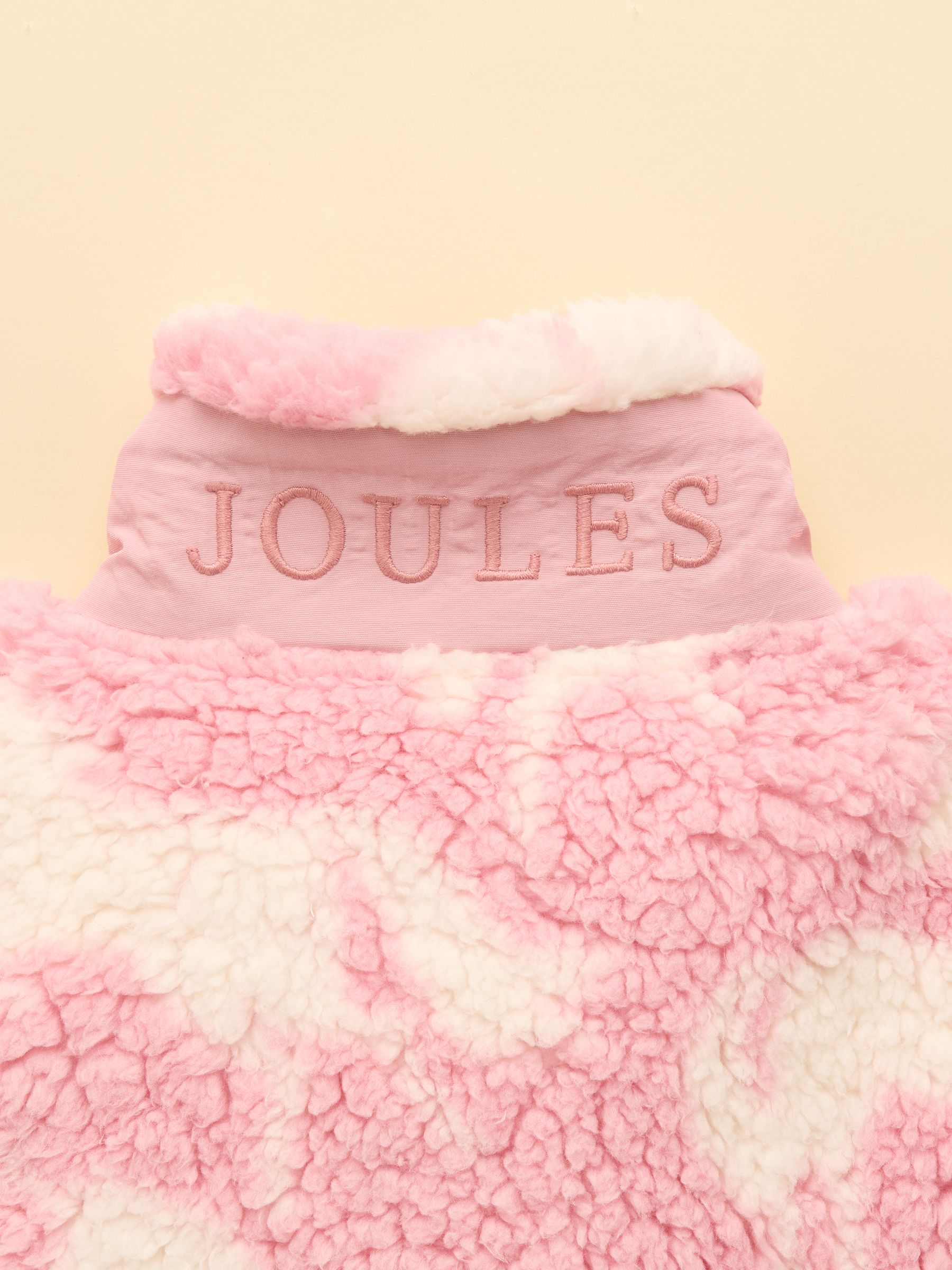 Girls' Tilly Pink Unicorn Fleece Gilet - Image 5 of 5