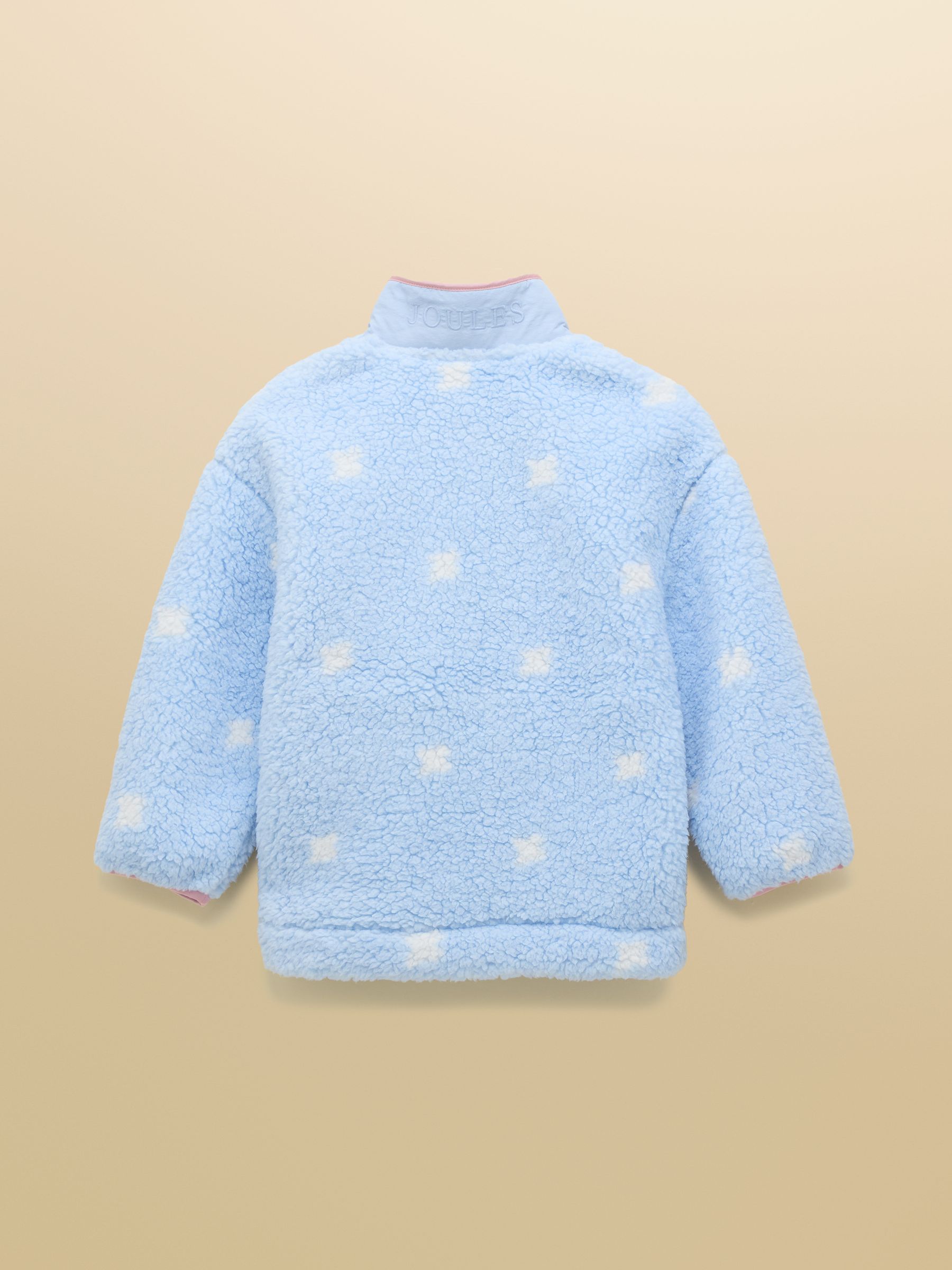 Girls' Tilly Blue Quarter Zip Fleece - Image 2 of 4