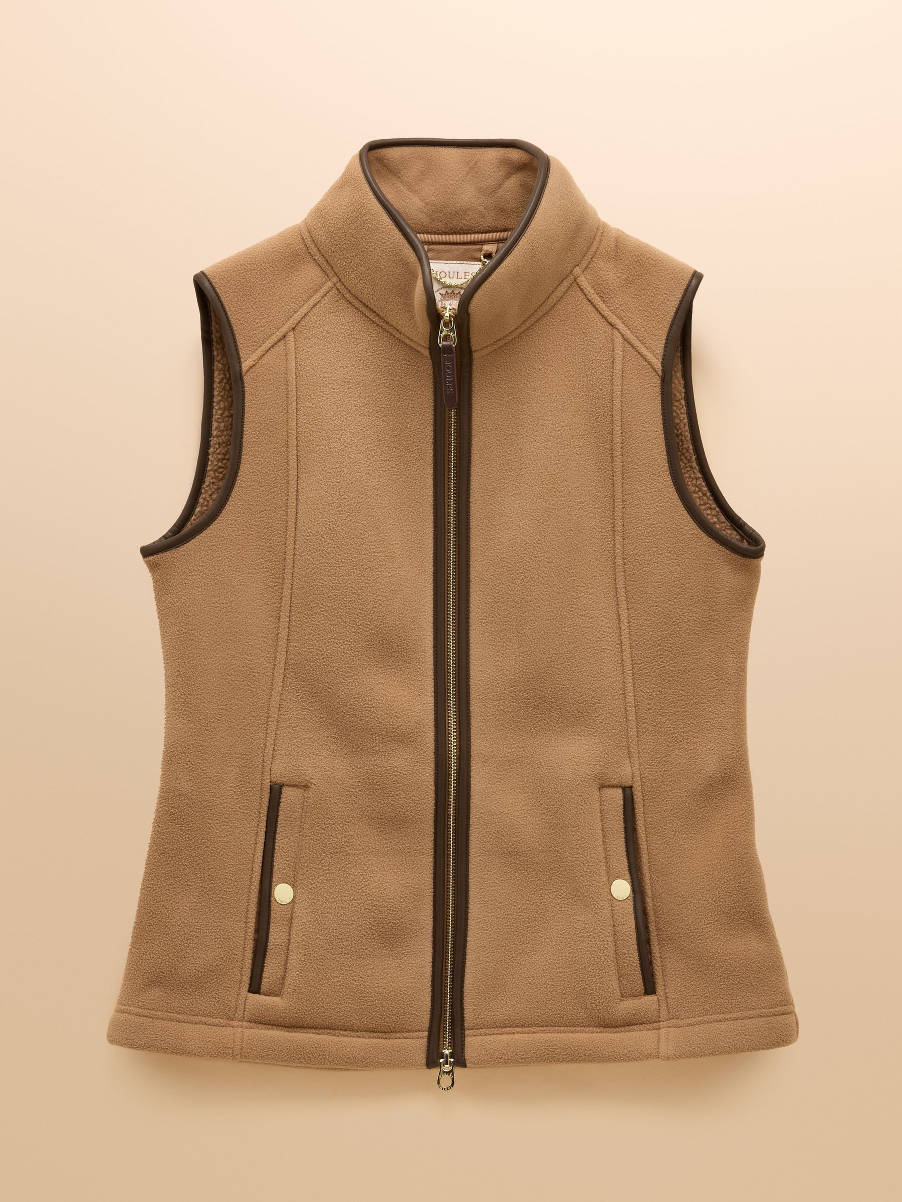 Heritage Tan Regular Fleece Gilet - Image 13 of 13 Heritage Tan Regular Fleece Gilet - Image 13 of 13