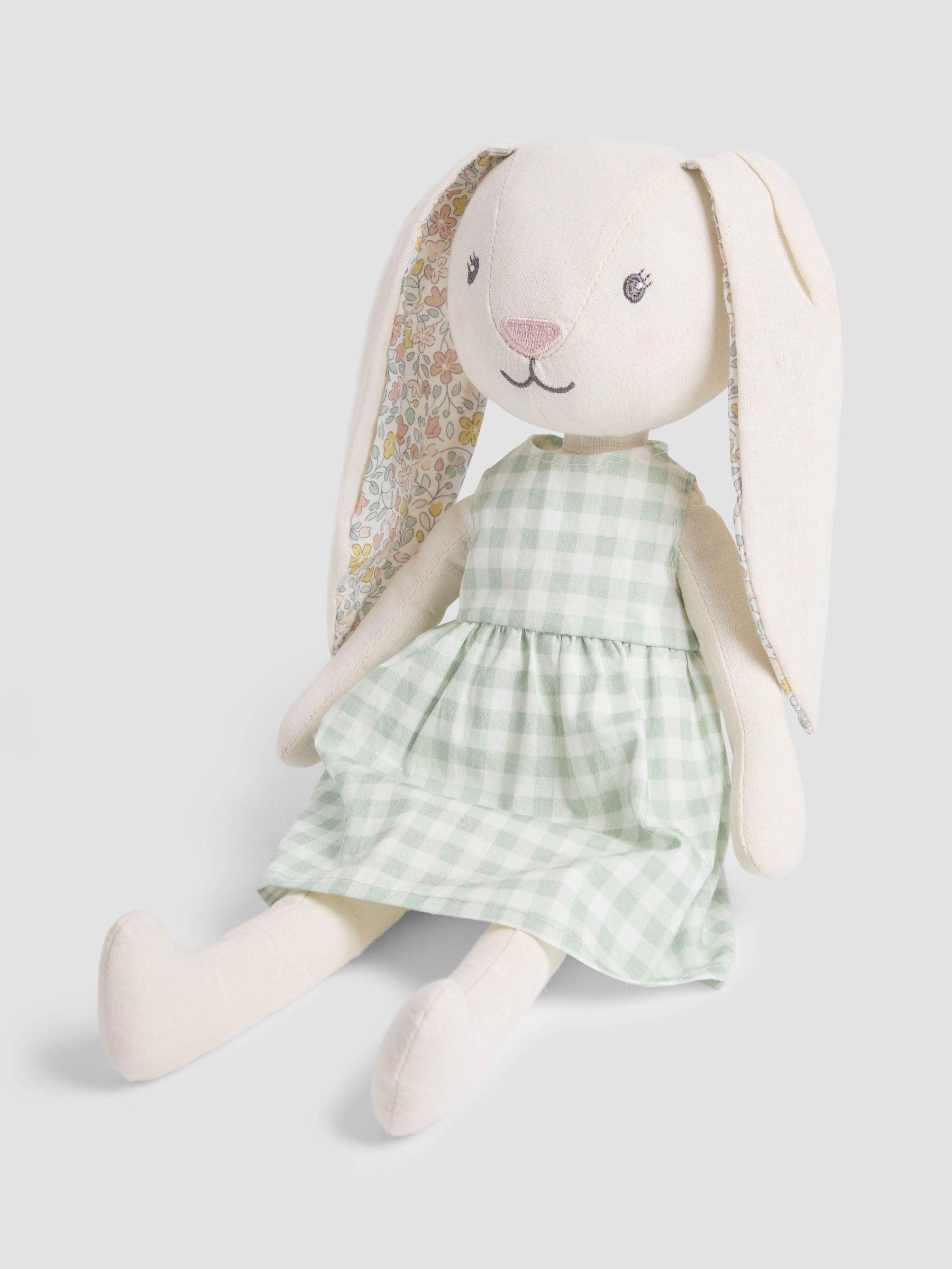 Green Gingham Bunny Ragdoll - Image 4 of 4