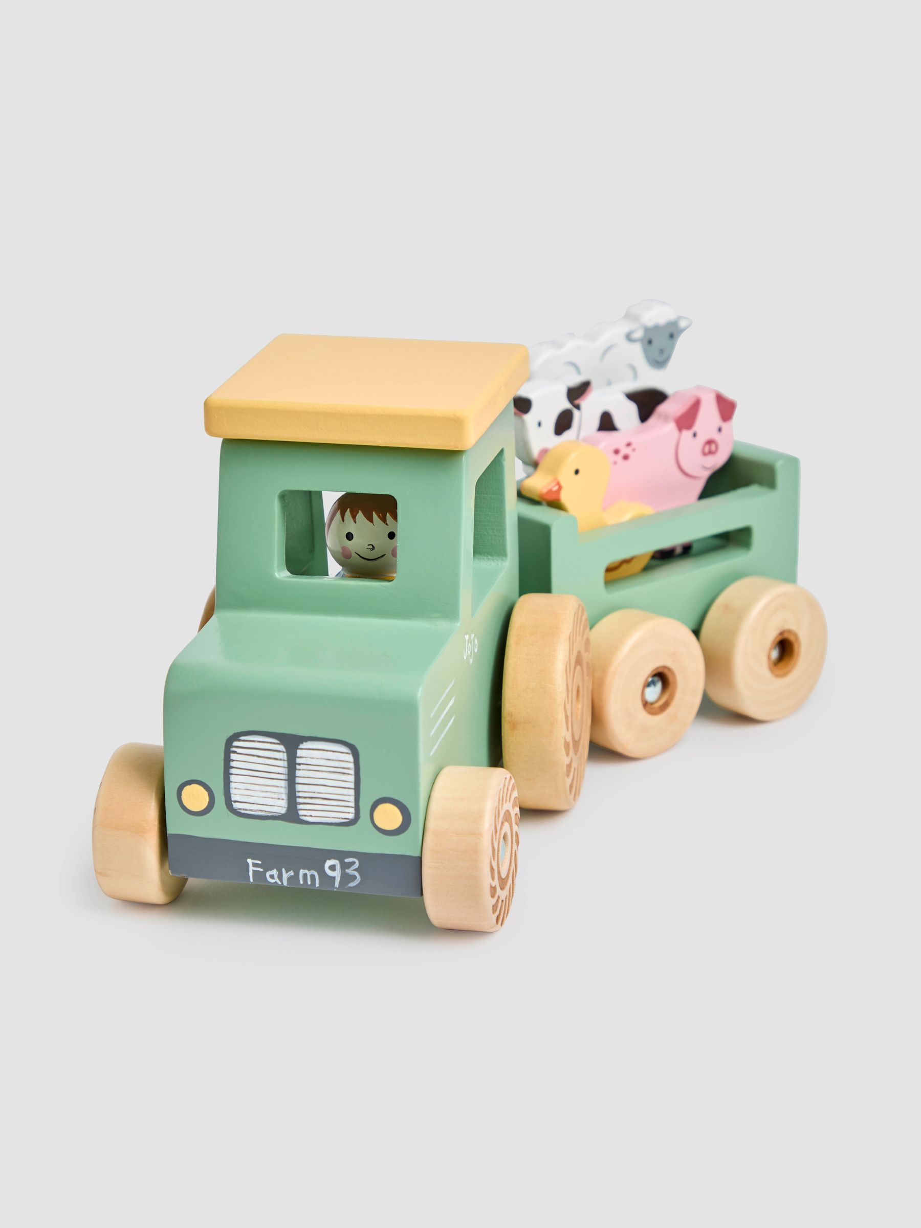 Farm Tractor and Trailer Set - Image 5 of 7