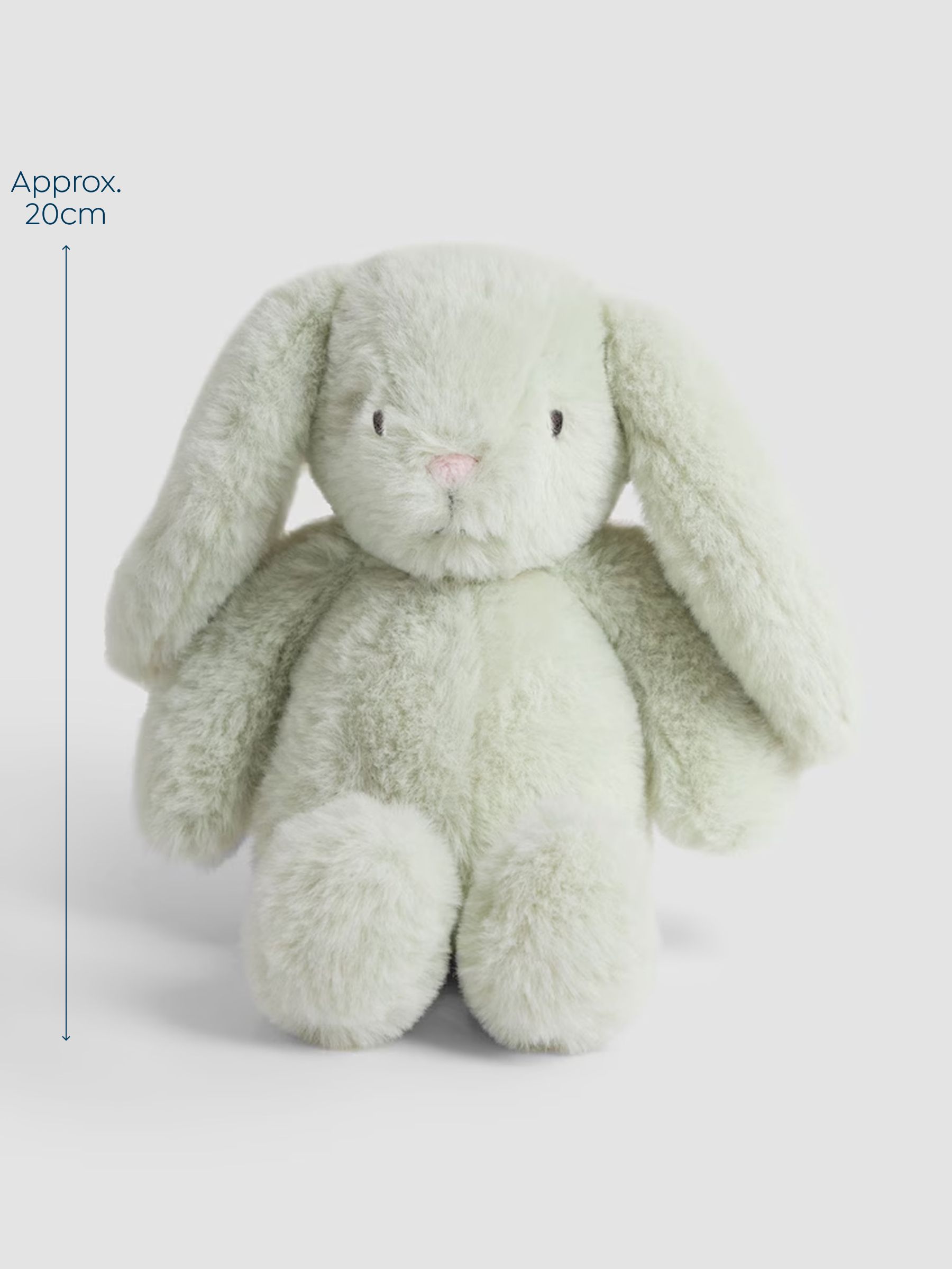 Green Bunny Soft Toy Plushie - Small - Image 3 of 3