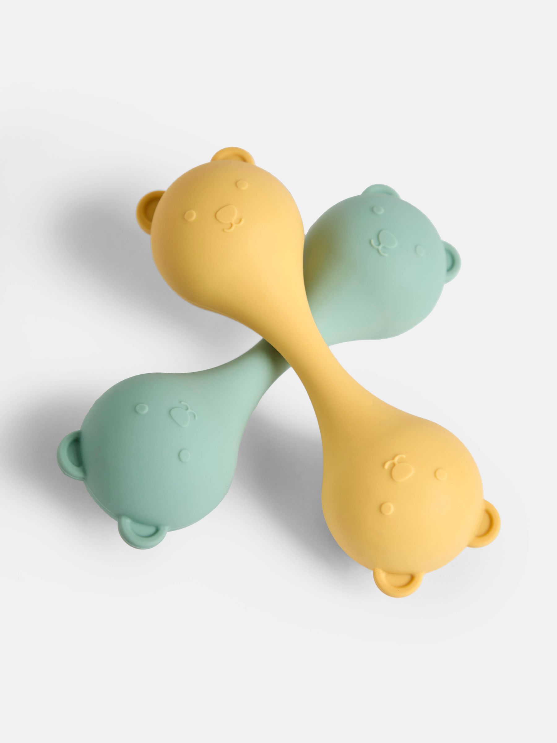 Set of 2 Silicone Bear Rattles - Image 3 of 3