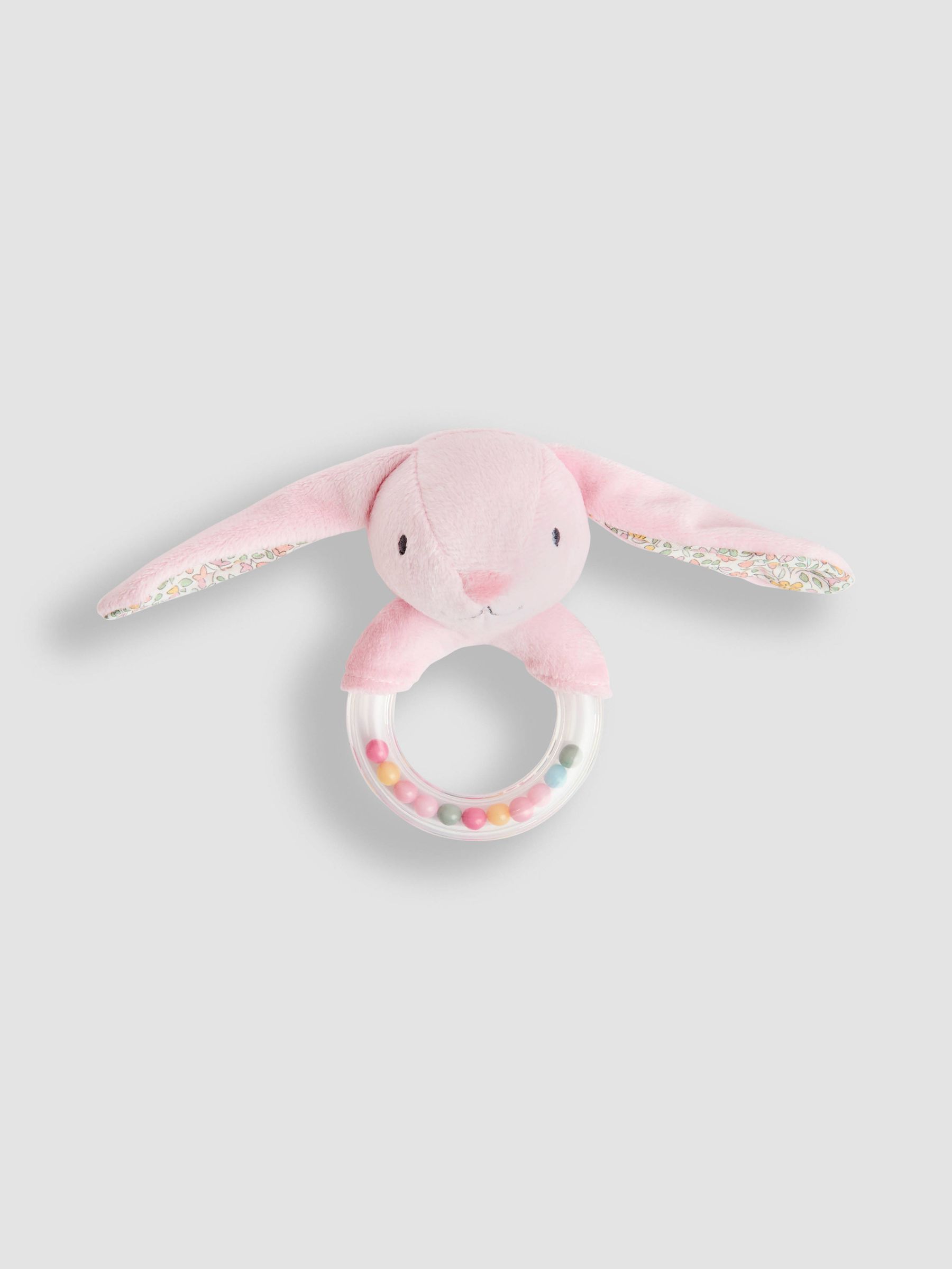Pink Bunny Bear Ring Rattle Ring Rattle - Image 5 of 7